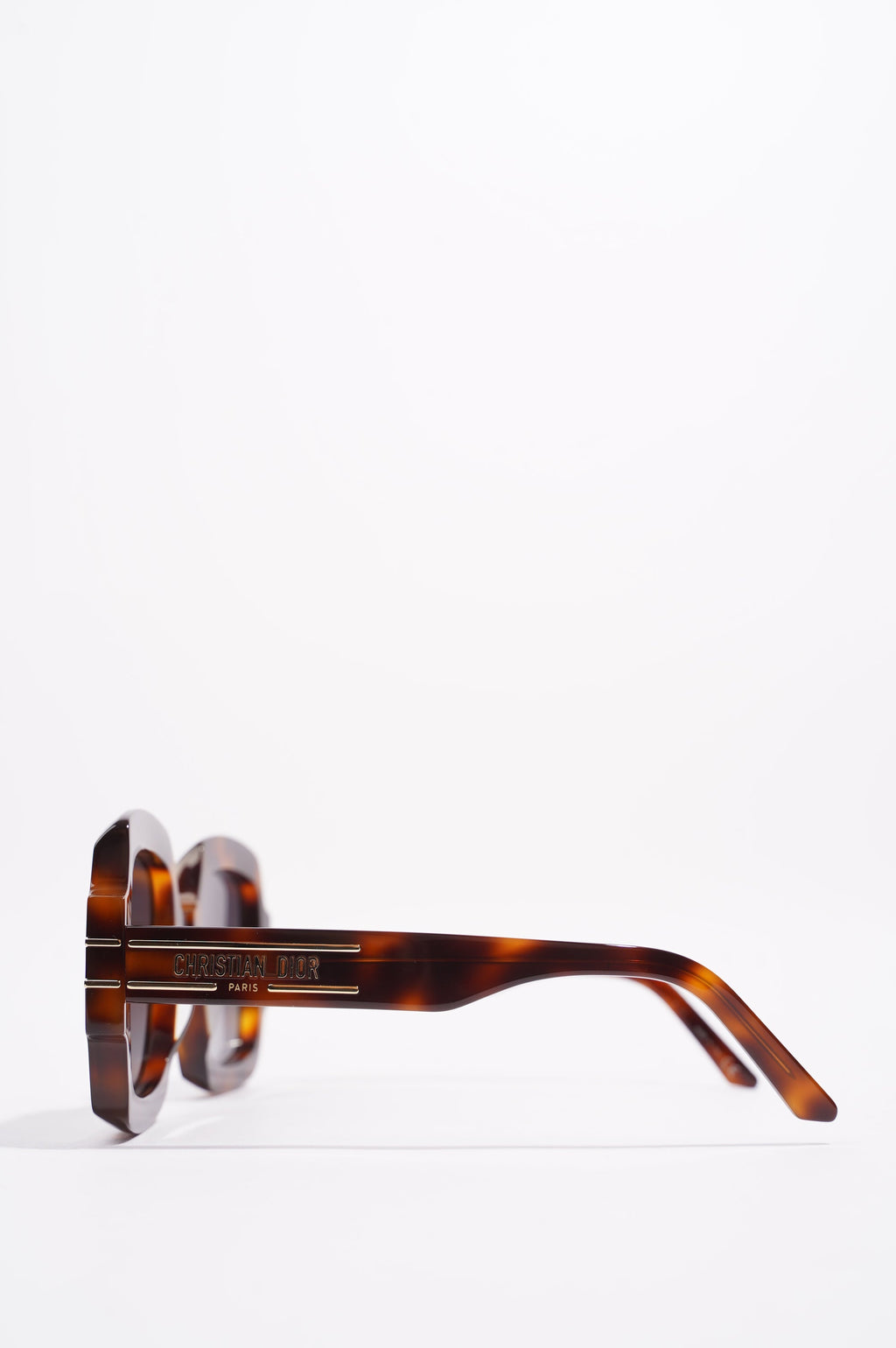 Christian Dior Womens Dior Signature Sunglasses Brown Acetate 140