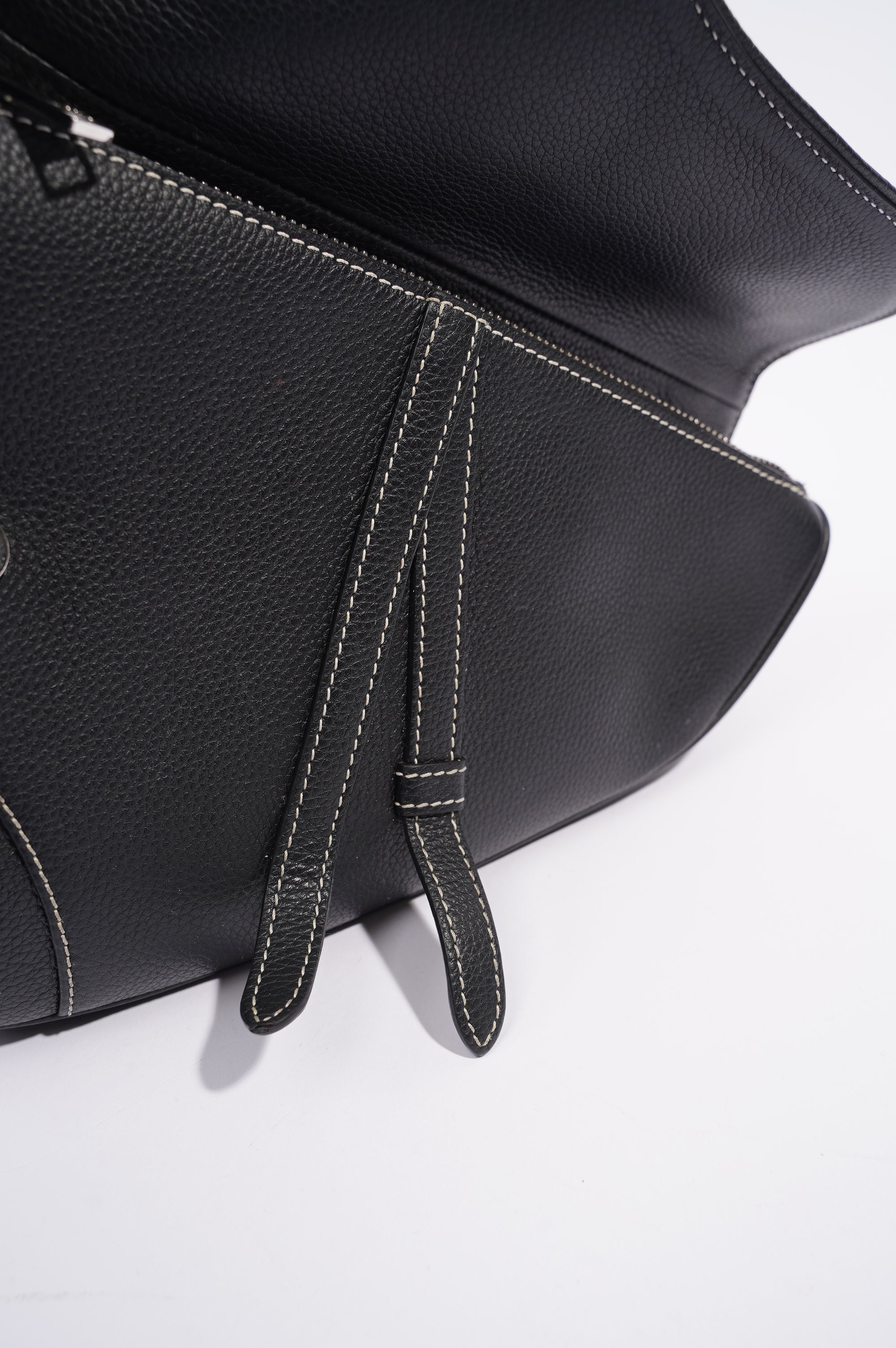 Christian Dior x Shawn Stussy Mens Saddle Bag Black / White
