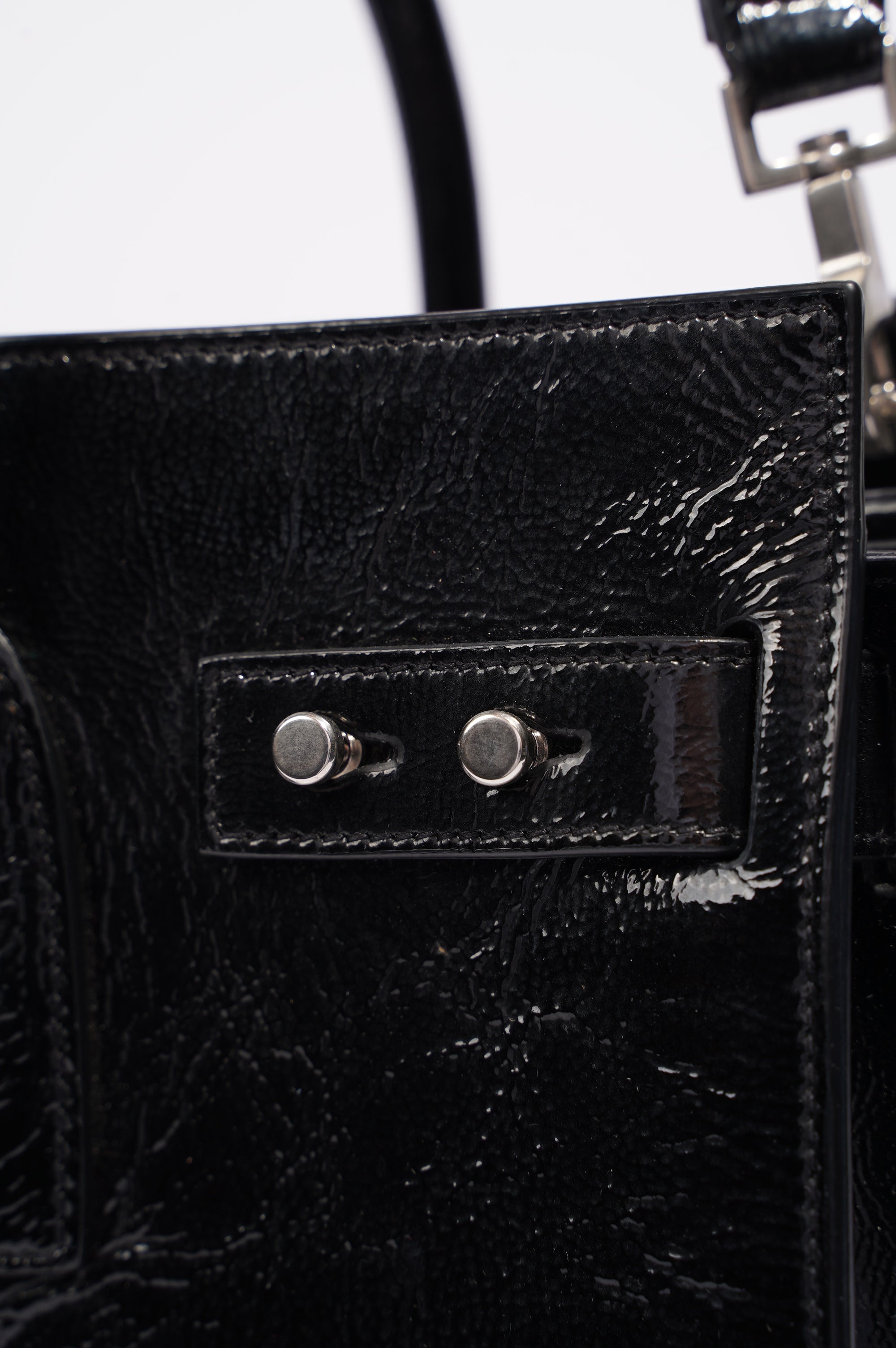 Saint Laurent Womens Sac De Jour Black Small