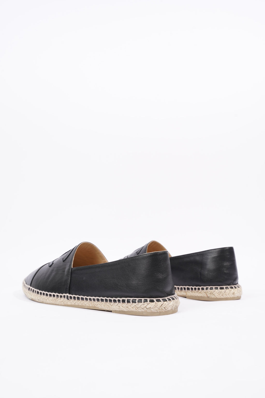Chanel Mens Espadrilles Black EU 44 / UK 10