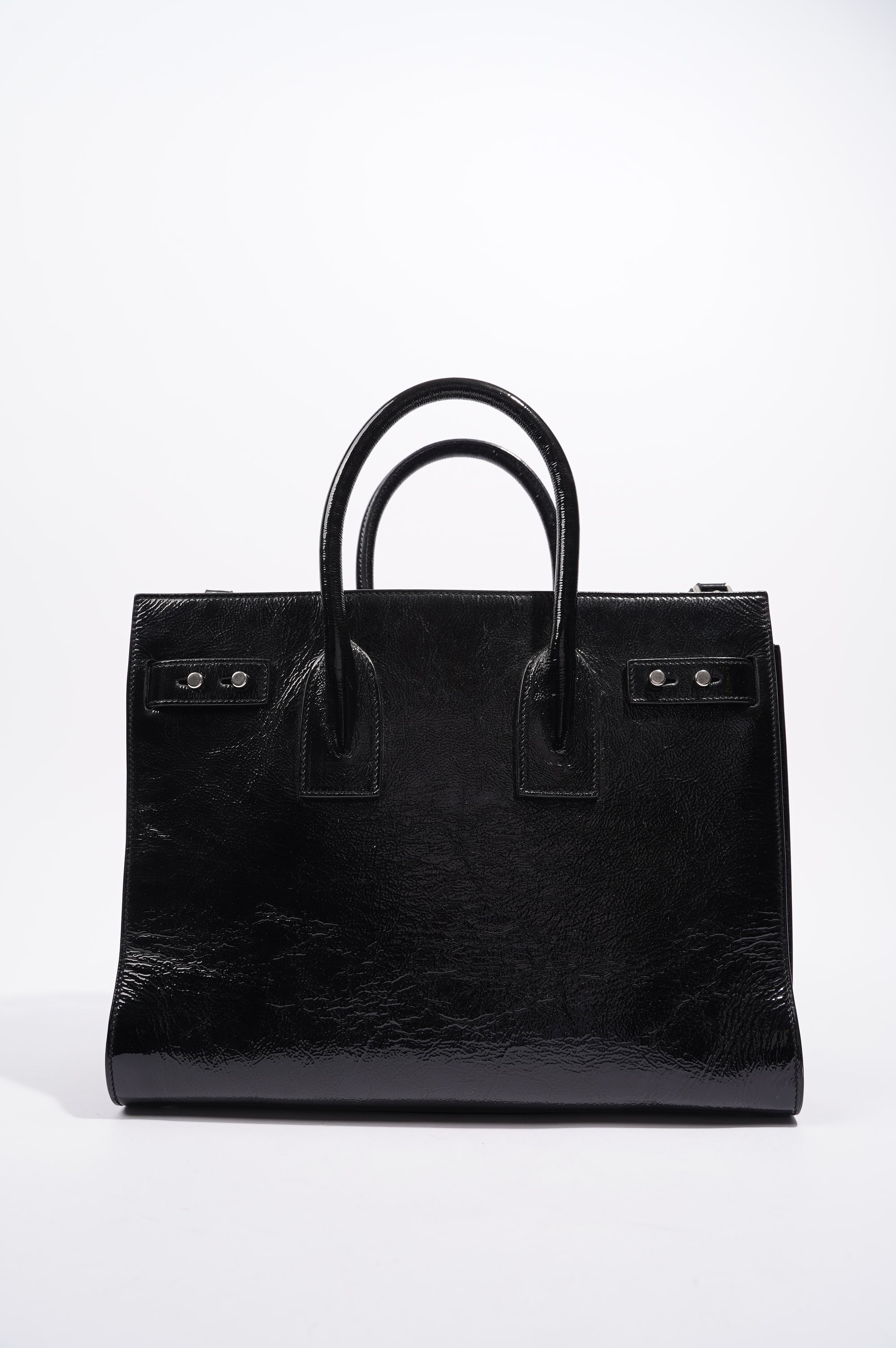 Saint Laurent Womens Sac De Jour Black Small