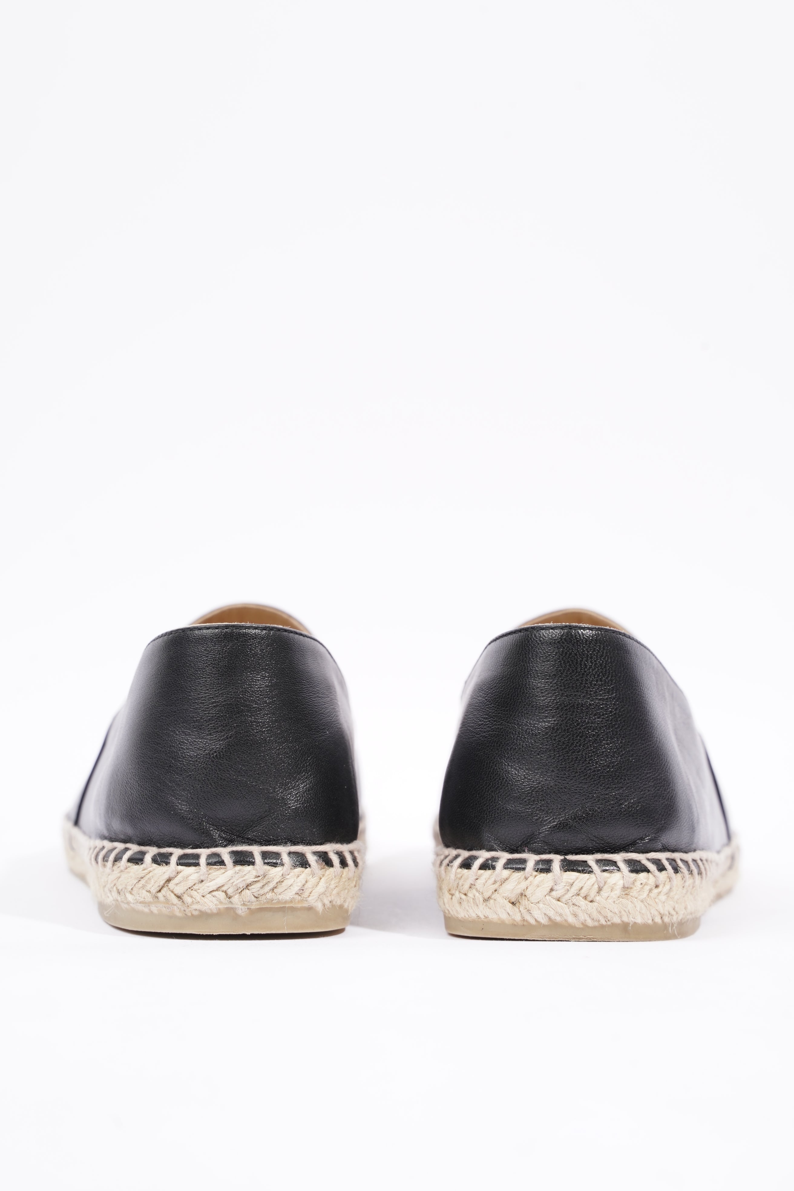 Chanel Mens Espadrilles Black EU 44 / UK 10