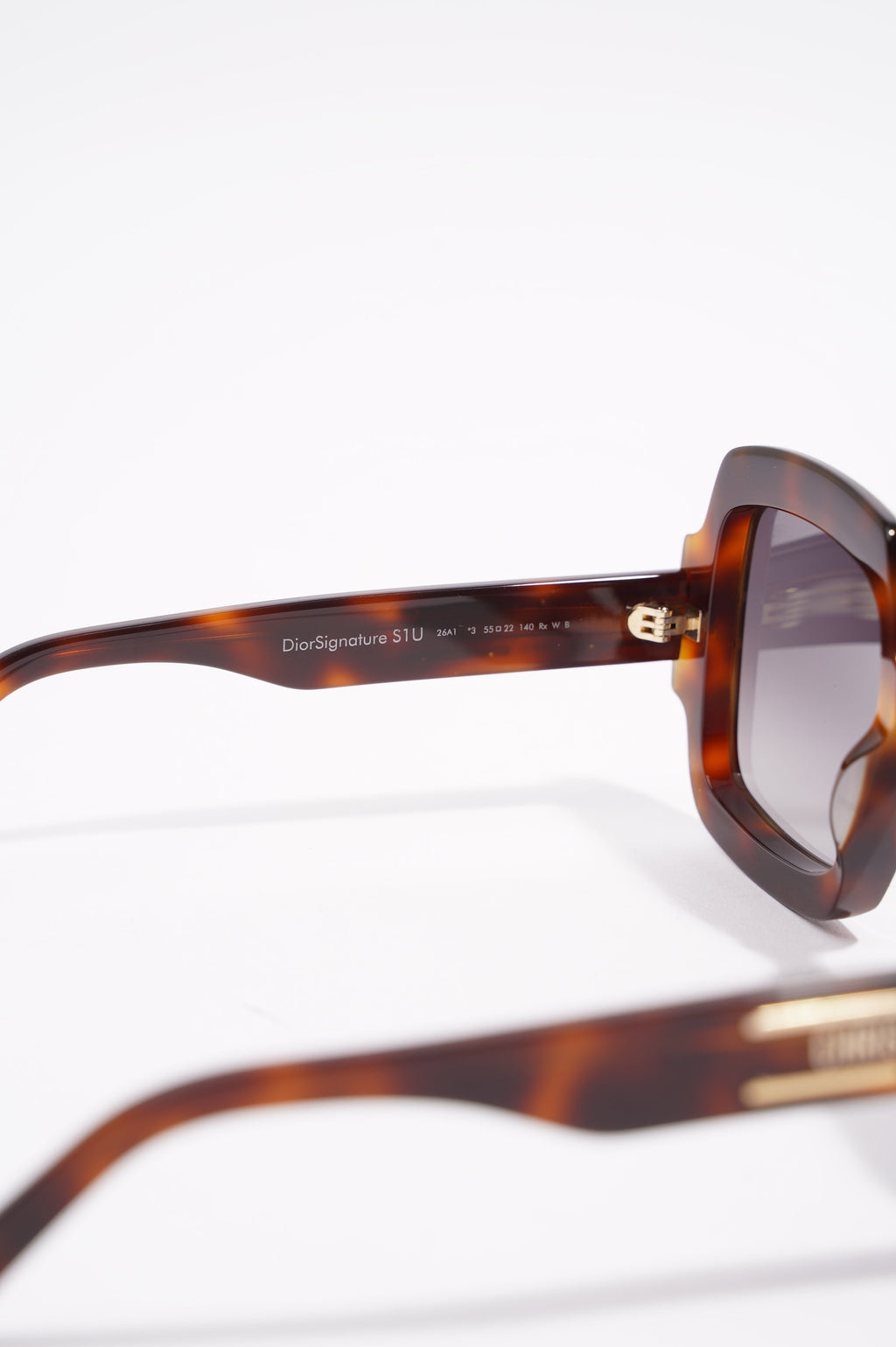 Christian Dior Womens Dior Signature Sunglasses Brown Acetate 140