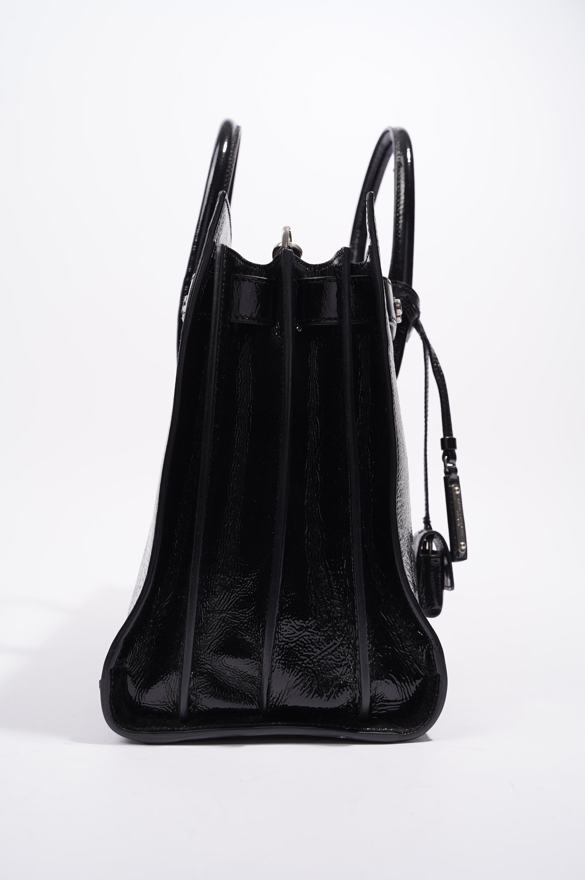 Saint Laurent Womens Sac De Jour Black Small