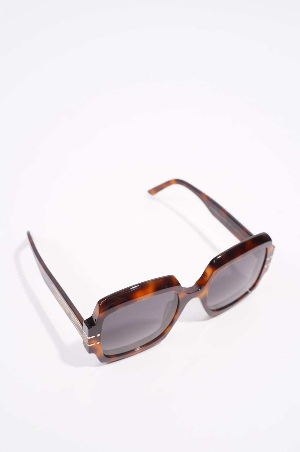 Christian Dior Womens Dior Signature Sunglasses Brown Acetate 140