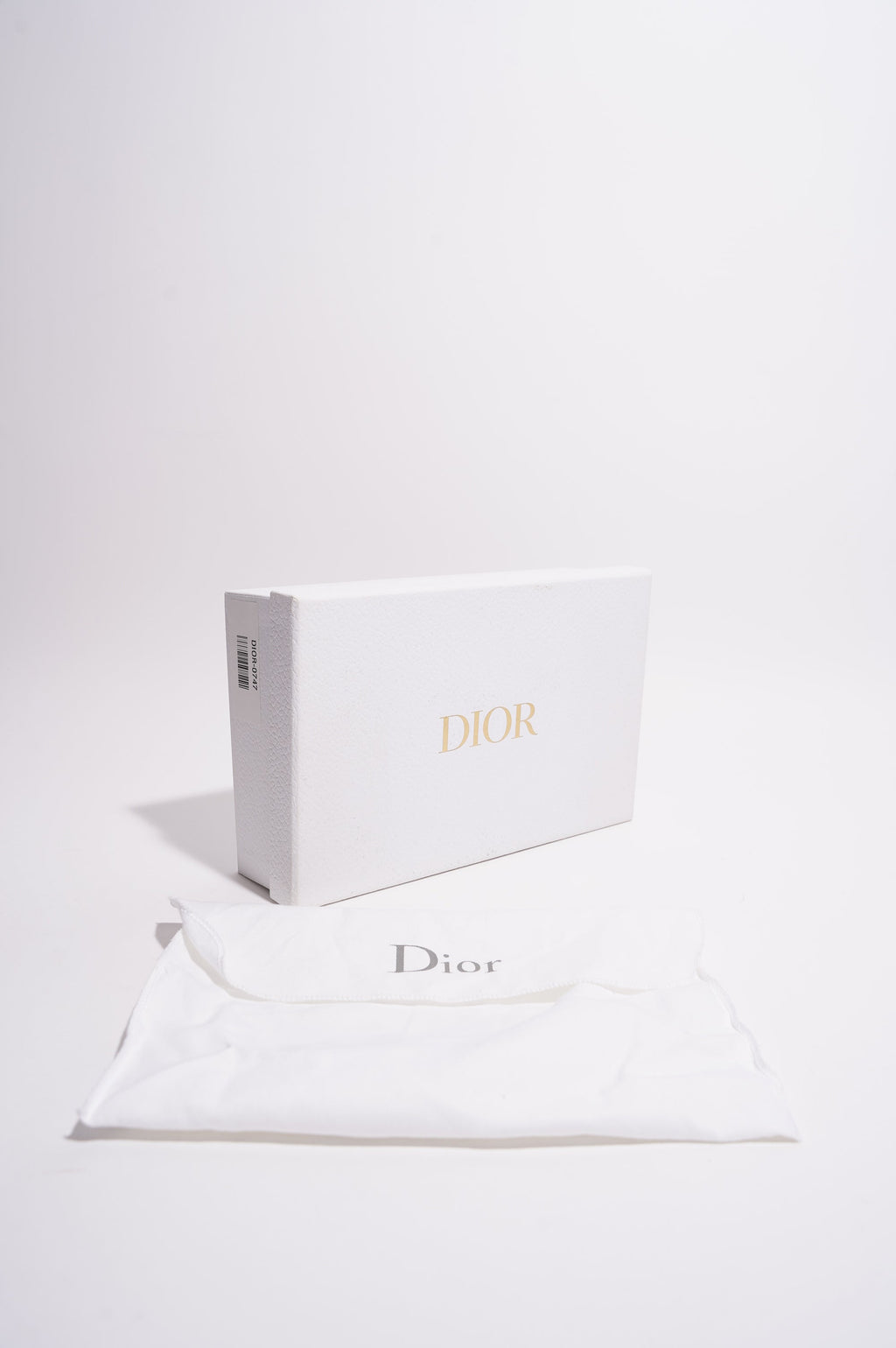 Christian Dior Womens Oblique Belt Pouch Blue / White Canvas