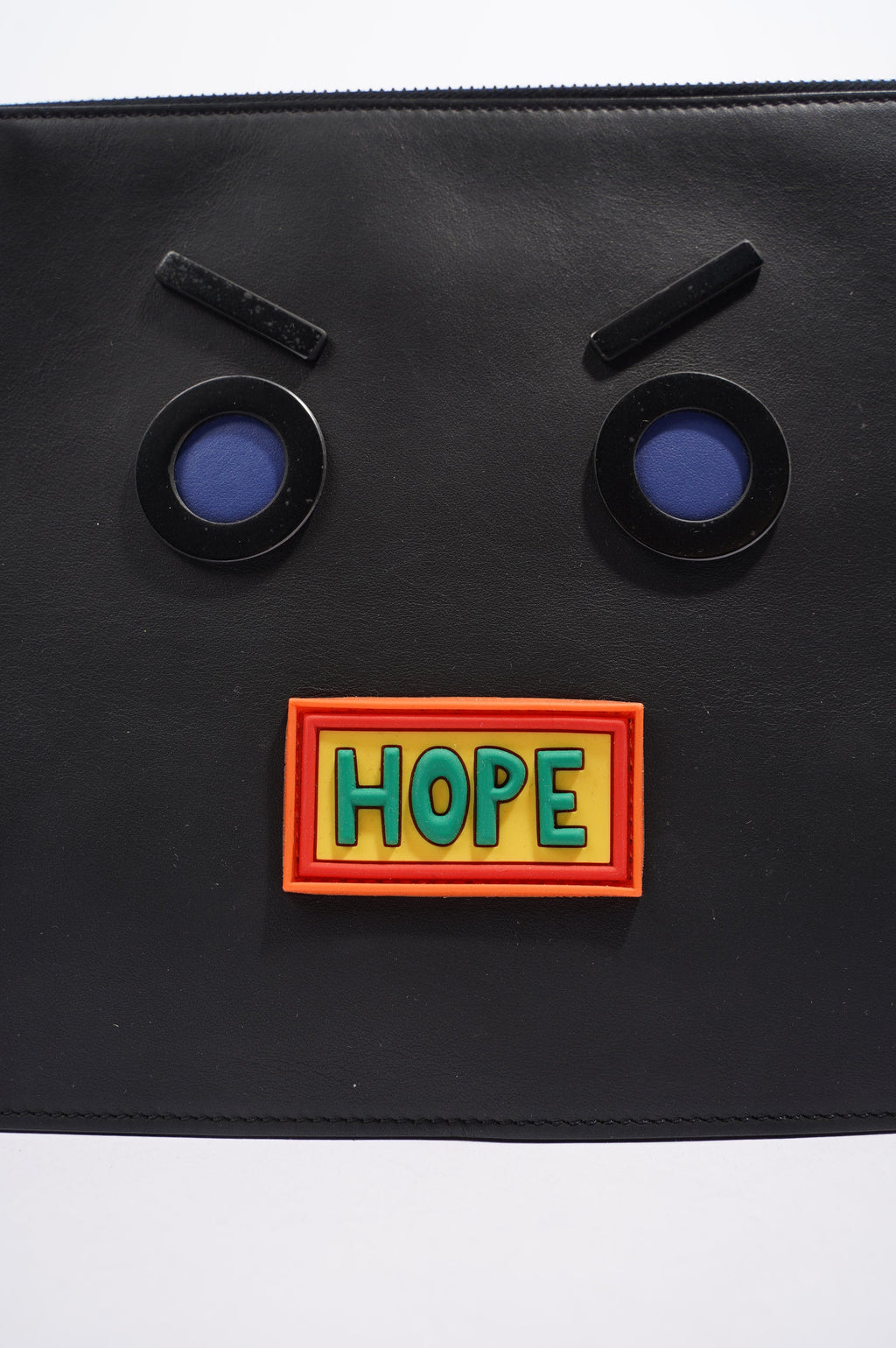 Fendi Womens Hope Pochette Black