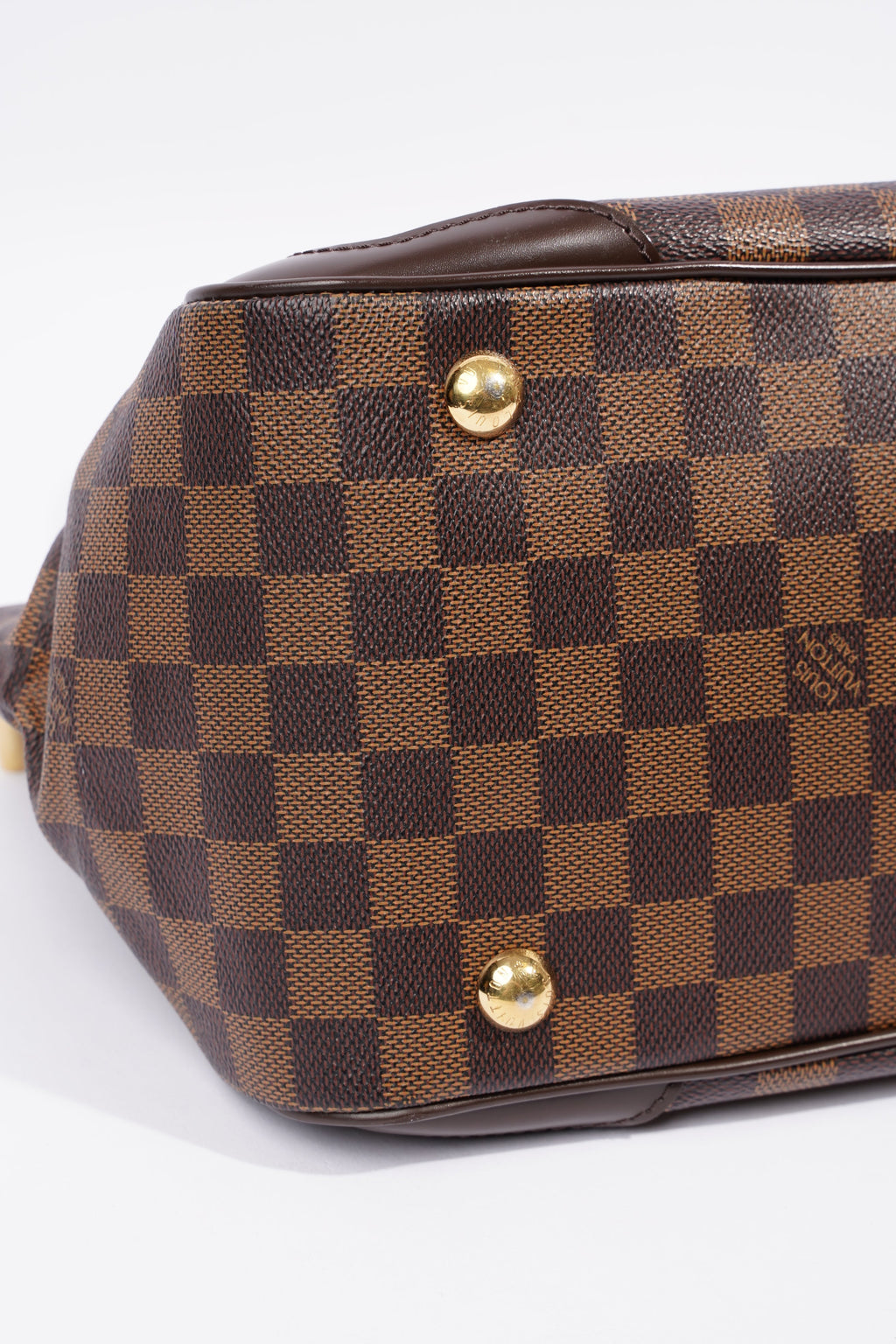 Louis Vuitton Womens Verona Bag Damier Ebene Canvas PM