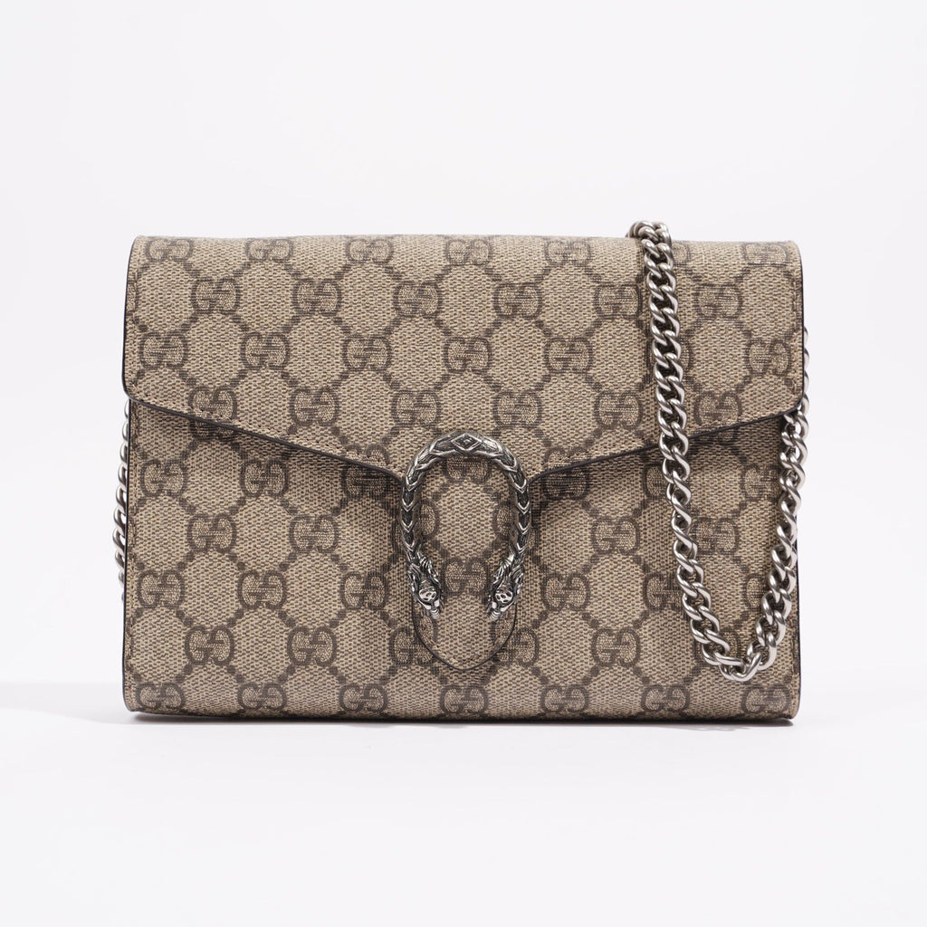 Gucci Womens Dionysus WOC Supreme Canvas