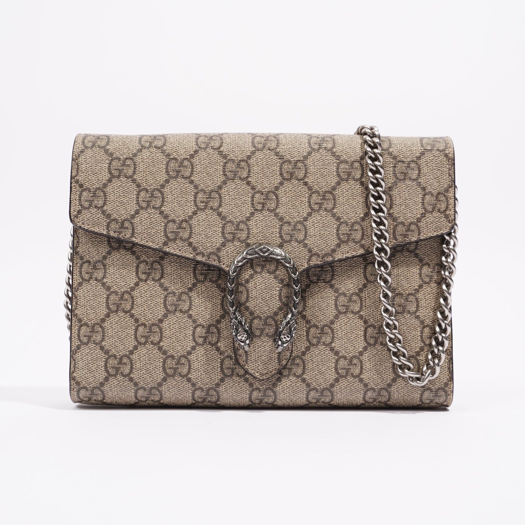 Gucci Womens Dionysus WOC Supreme Canvas
