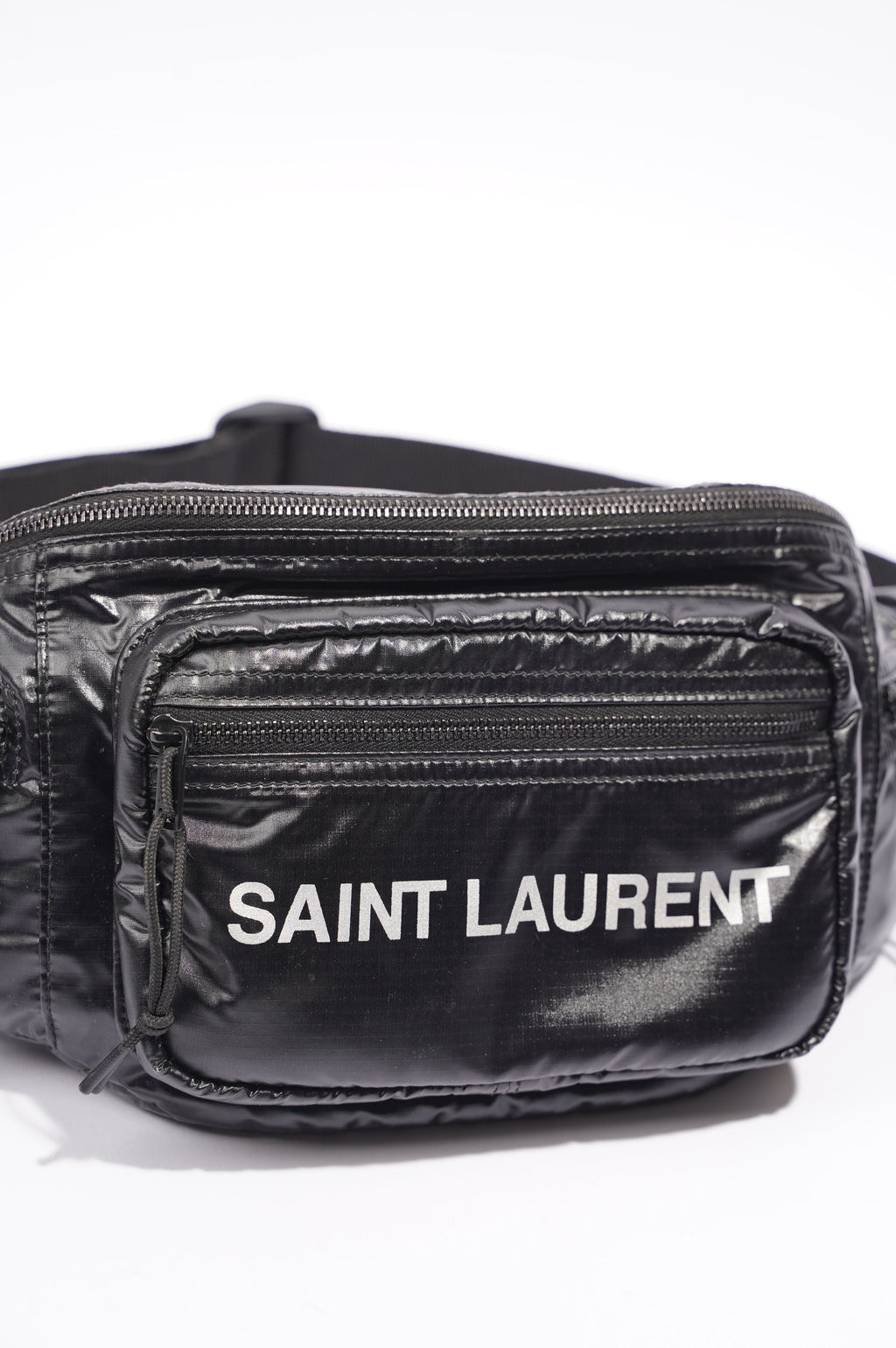 Saint Laurent Nuxx Crossbody Bag Black Nylon