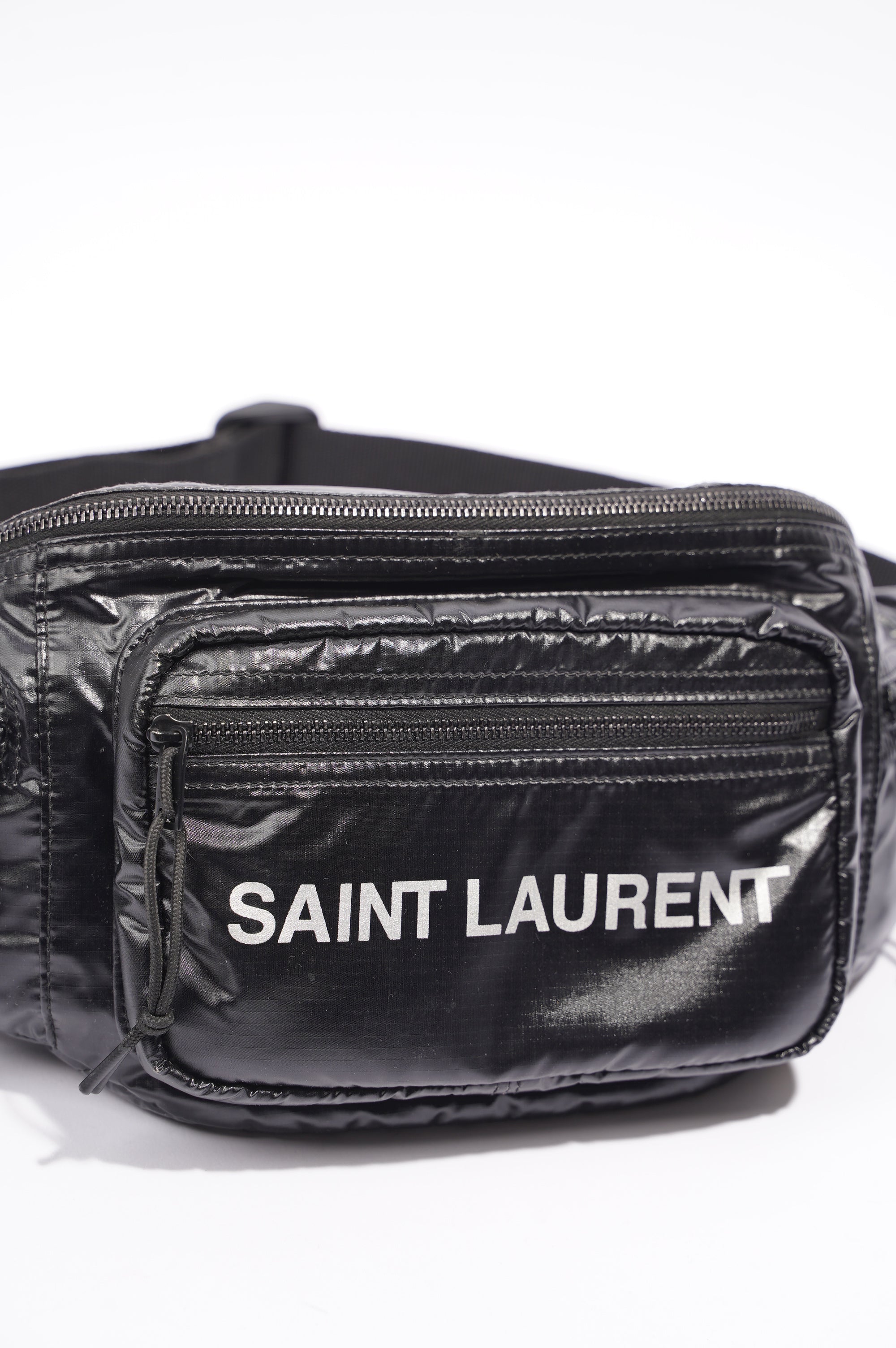 Saint Laurent Nuxx Crossbody Bag Black Nylon