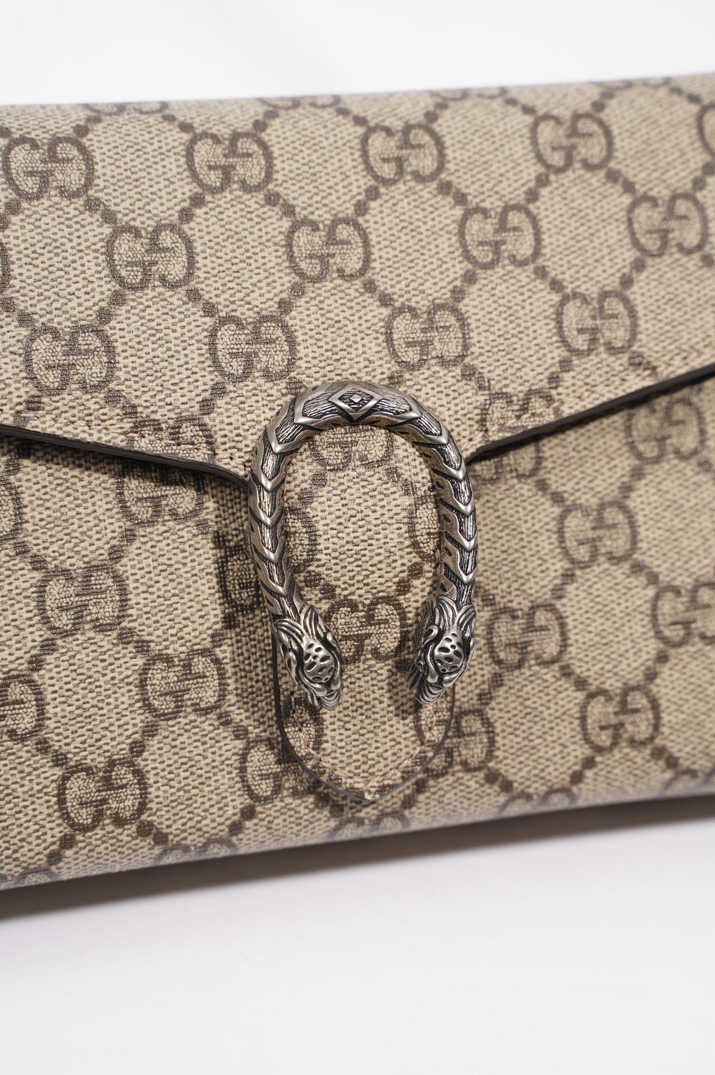 Gucci Womens Dionysus Chain Wallet Supreme