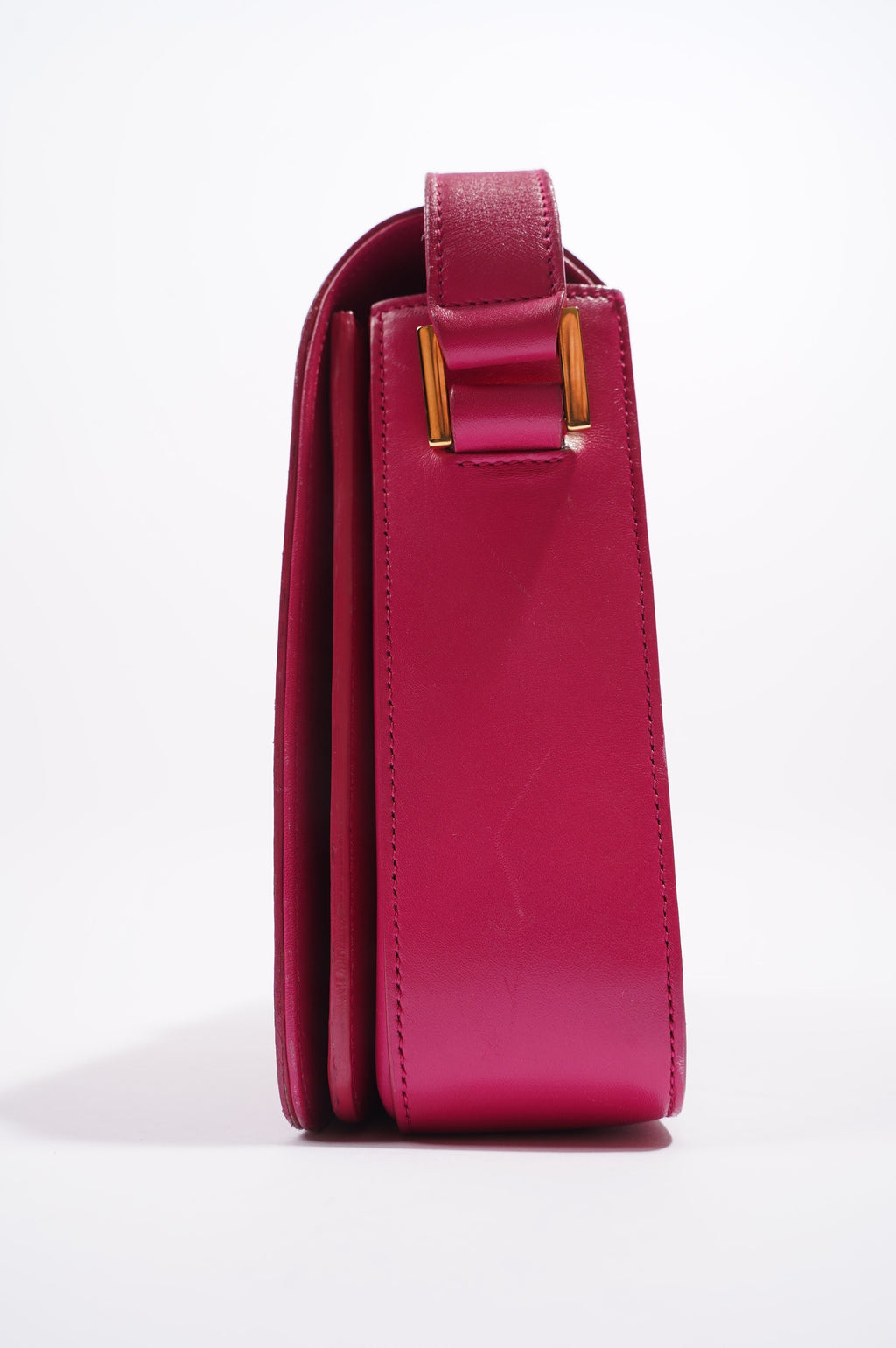 Saint Laurent Womens Universite Bag Pink / Gold