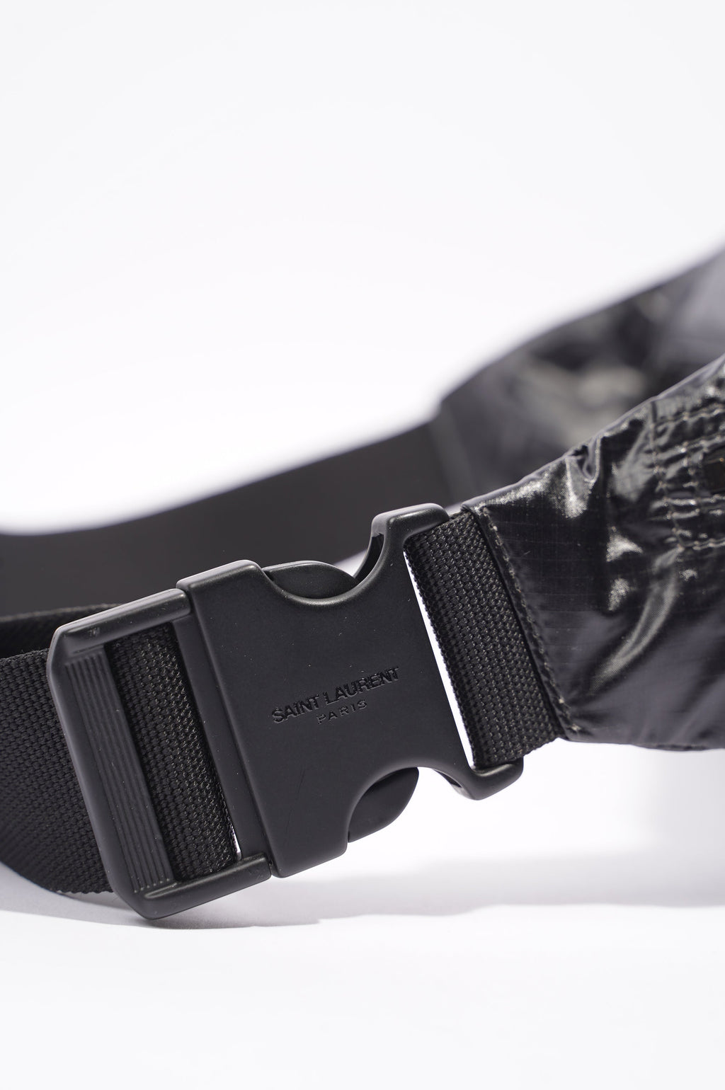 Saint Laurent Nuxx Crossbody Bag Black Nylon