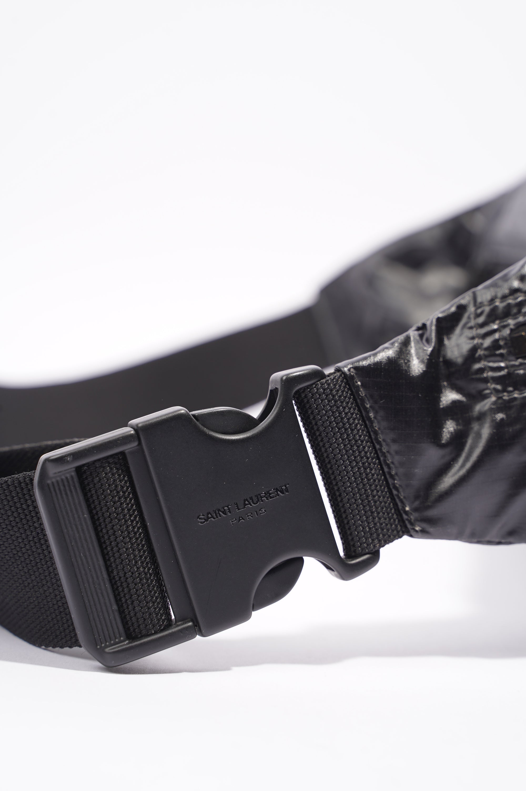Saint Laurent Nuxx Crossbody Bag Black Nylon