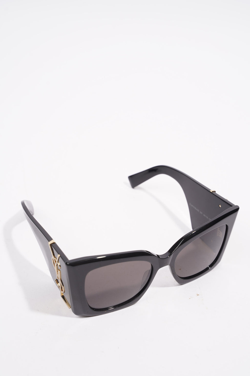 Saint Laurent Womens Blaze Sunglasses Black Acetate 135