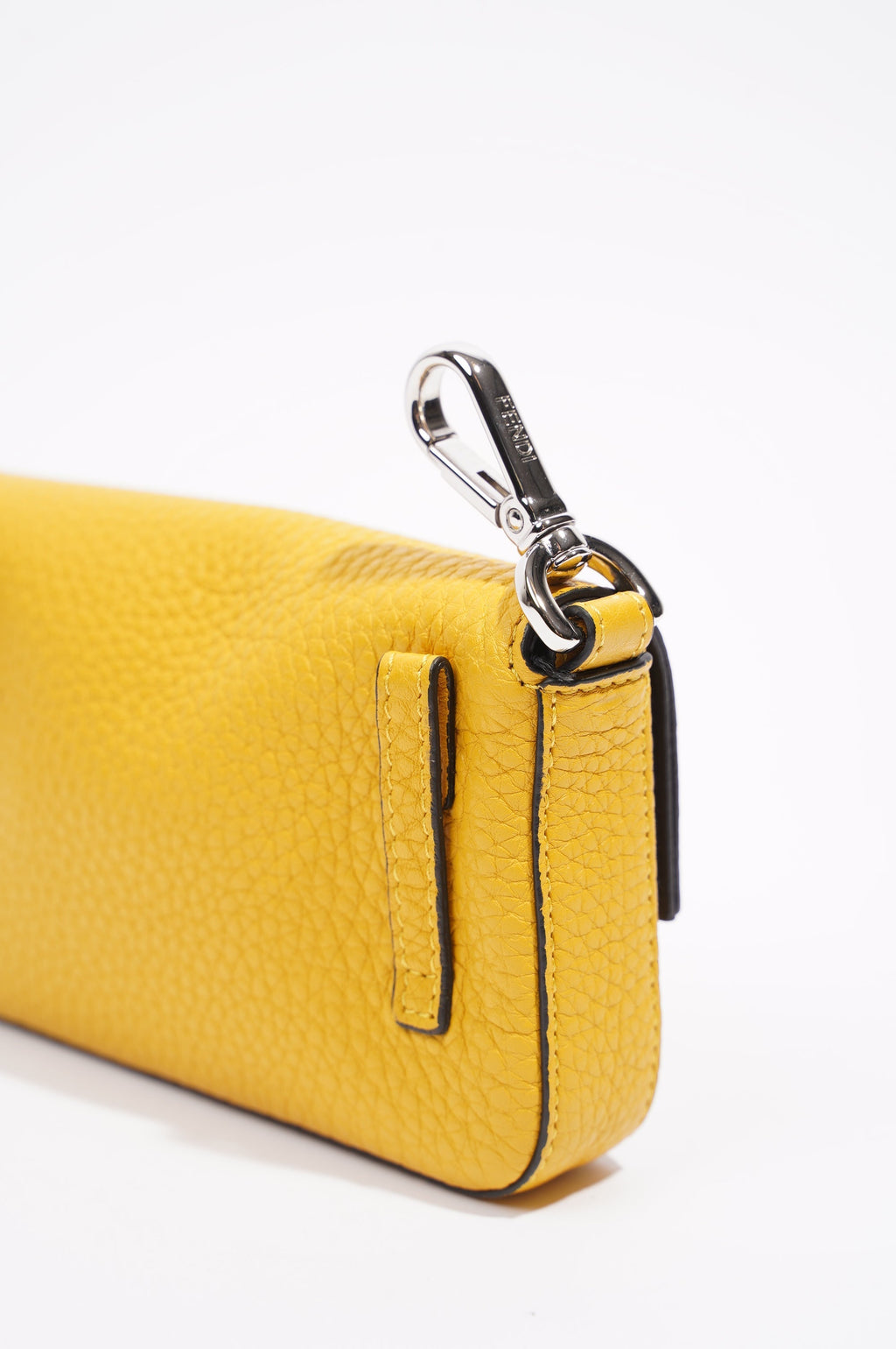 Fendi Womens Micro Baguette Yellow