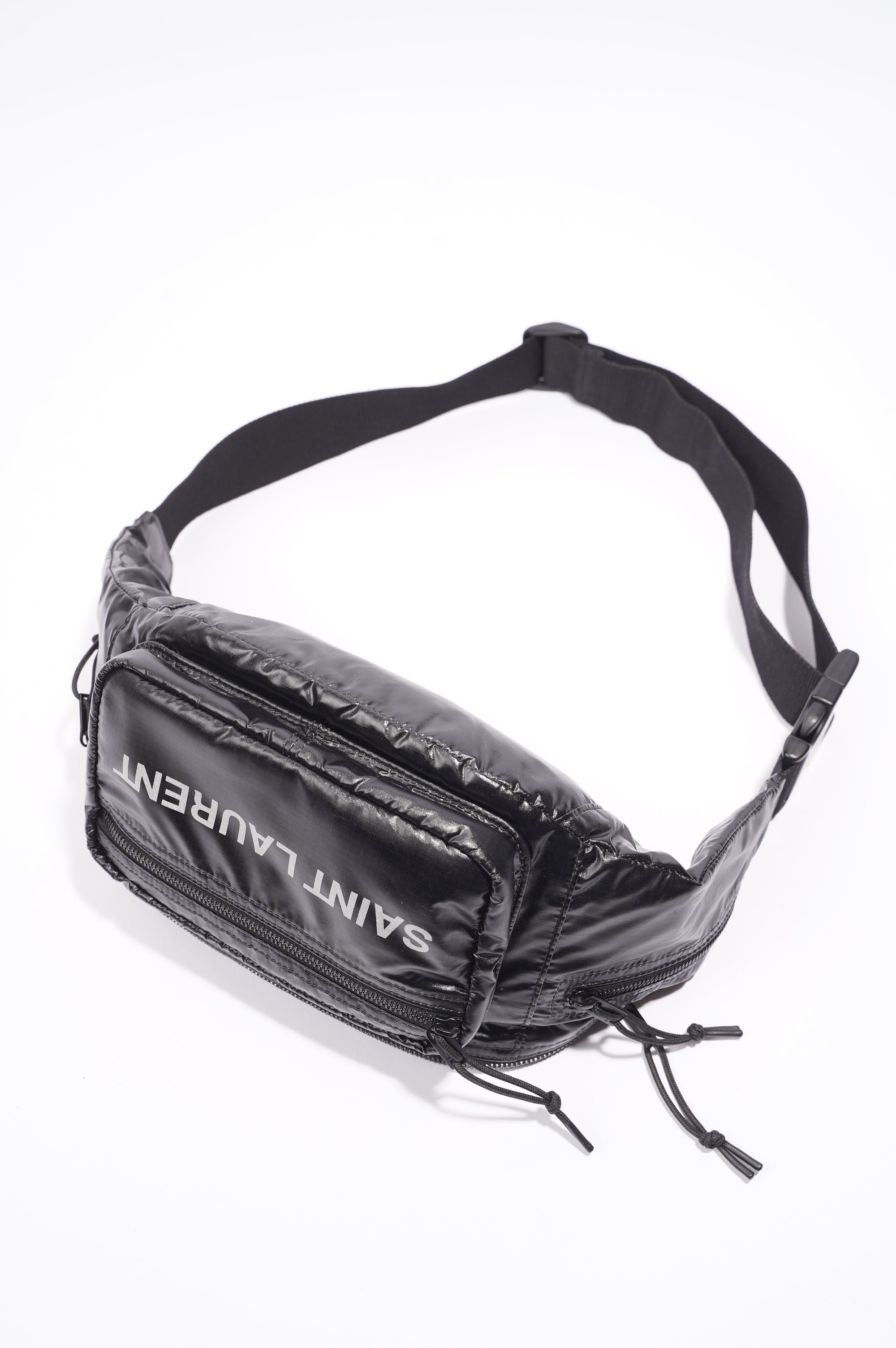 Saint Laurent Nuxx Crossbody Bag Black Nylon