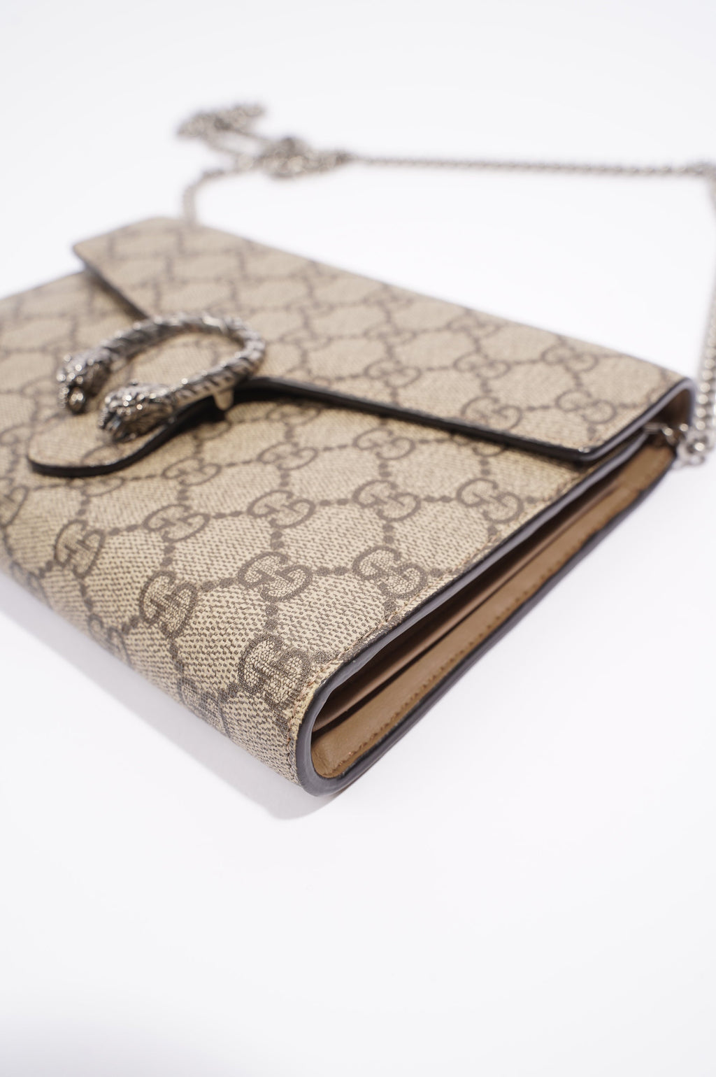 Gucci Womens Dionysus WOC Supreme Canvas