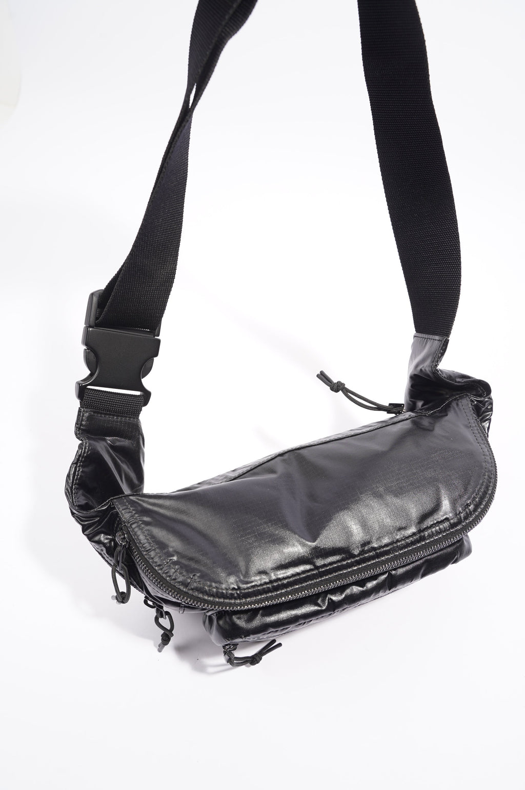 Saint Laurent Nuxx Crossbody Bag Black Nylon