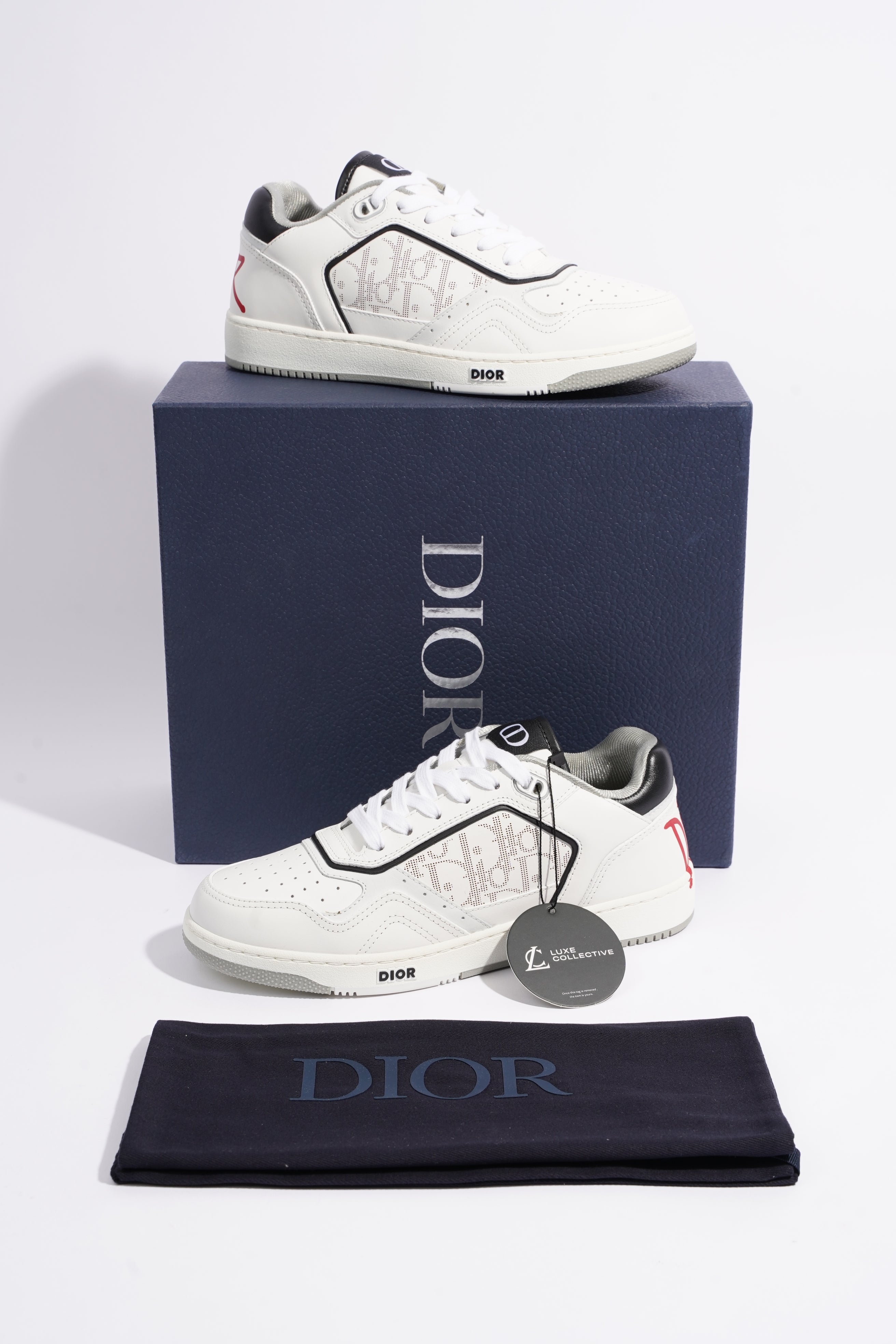 Christian Dior Mens B27 Low White EU 39 / UK 5
