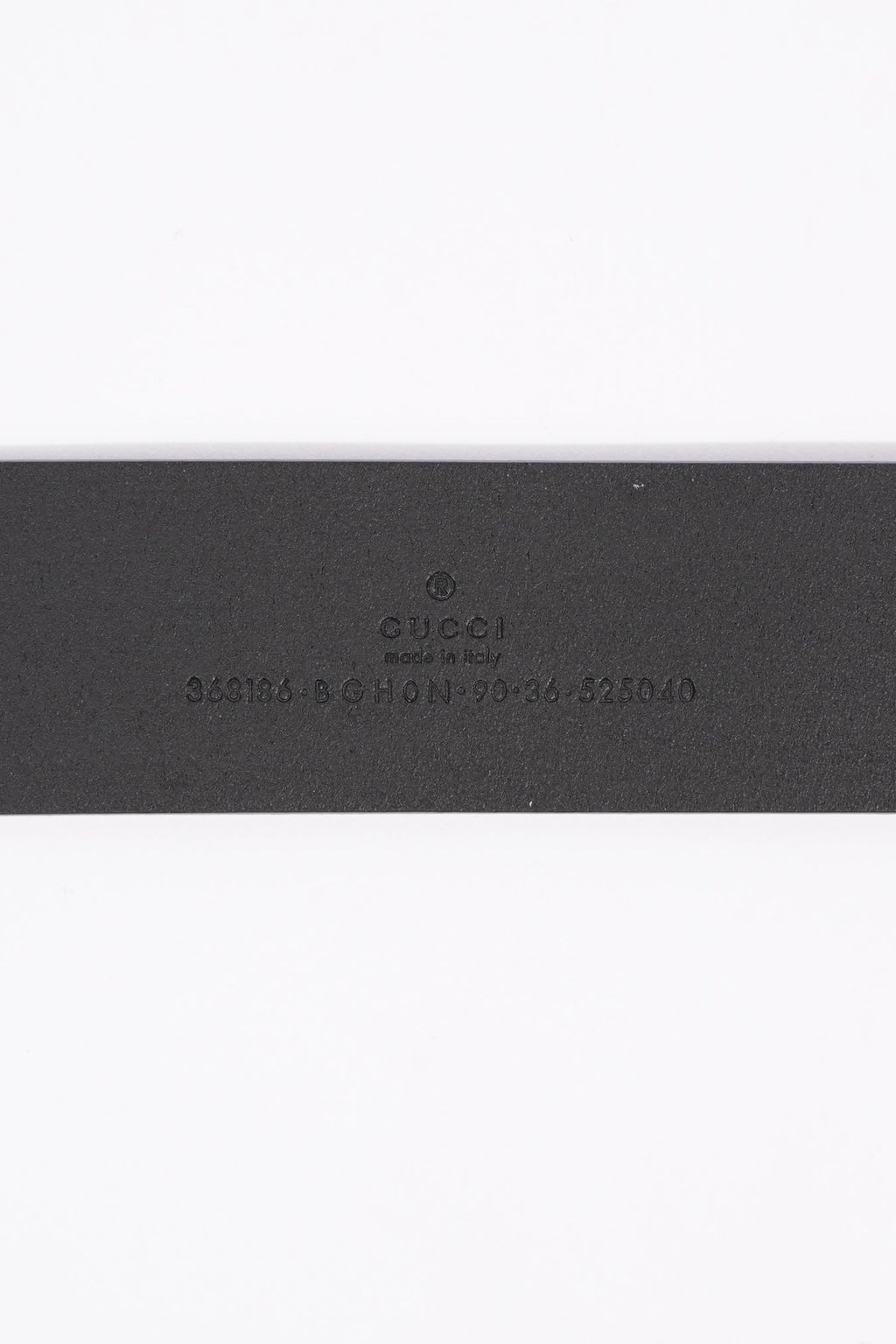 Gucci Womens Interlocking GG Belt Black 90cm - 36"