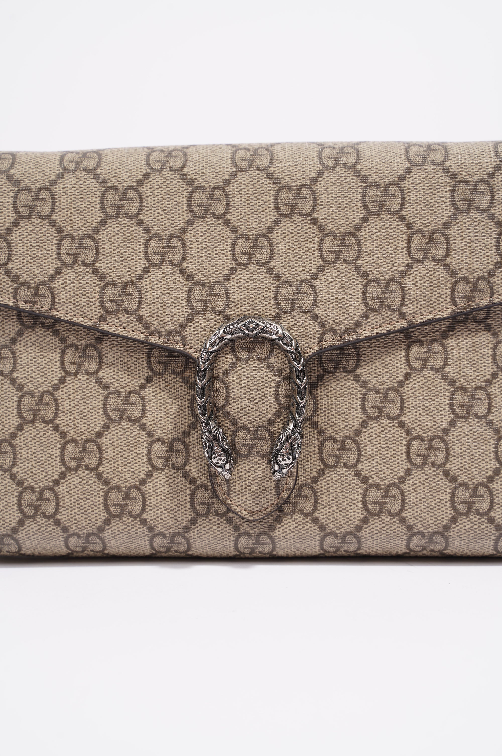 Gucci Womens Dionysus WOC Supreme Canvas