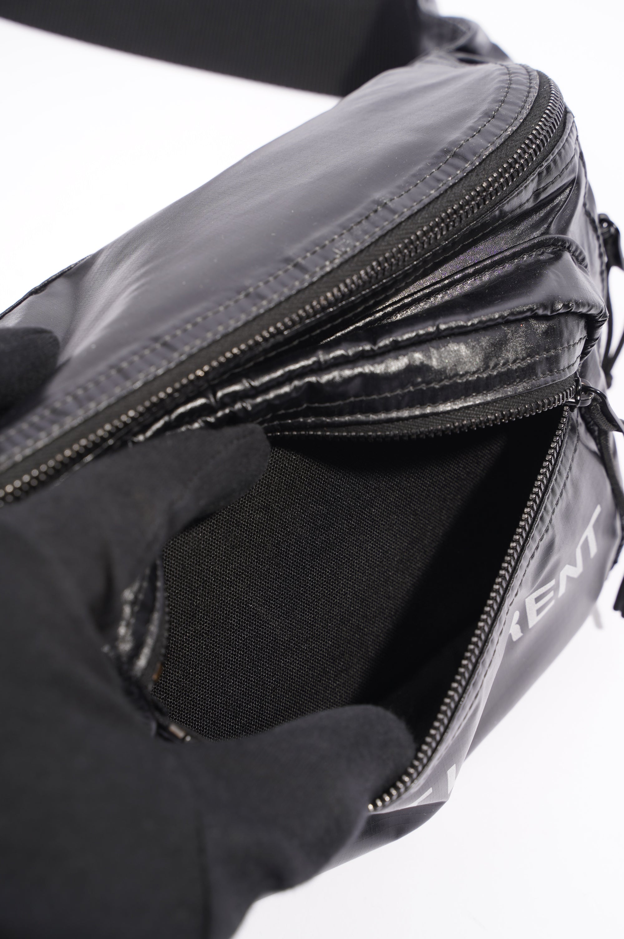 Saint Laurent Nuxx Crossbody Bag Black Nylon