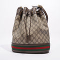 Gucci Womens Ophidia GG Bucket Bag Supreme Large
