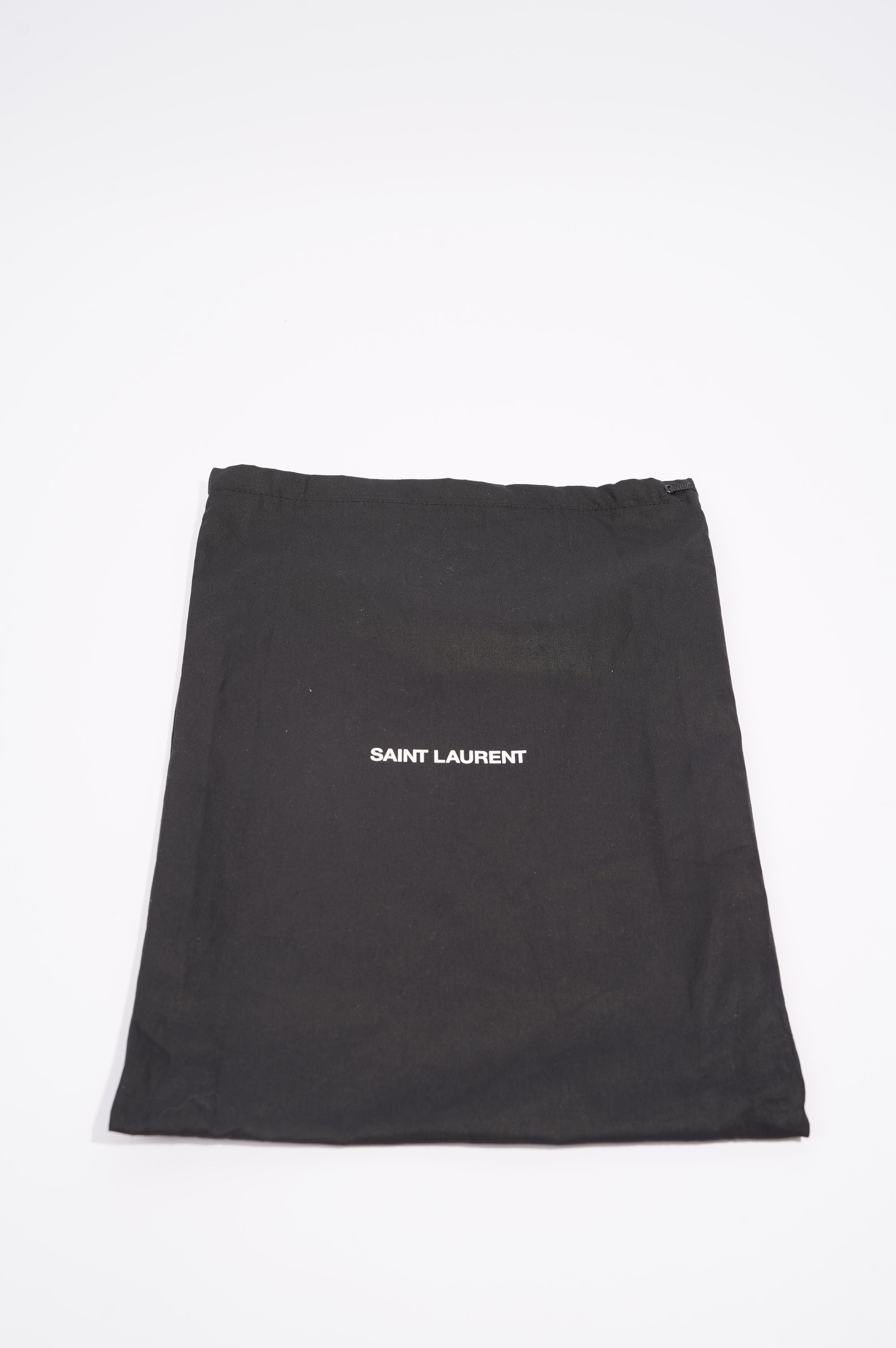Saint Laurent Womens Pouch Black / Gold Large