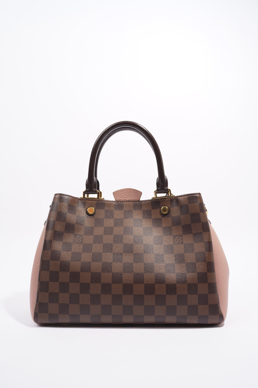 Louis Vuitton Womens Brittany Handbag Damier Ebene / Rose