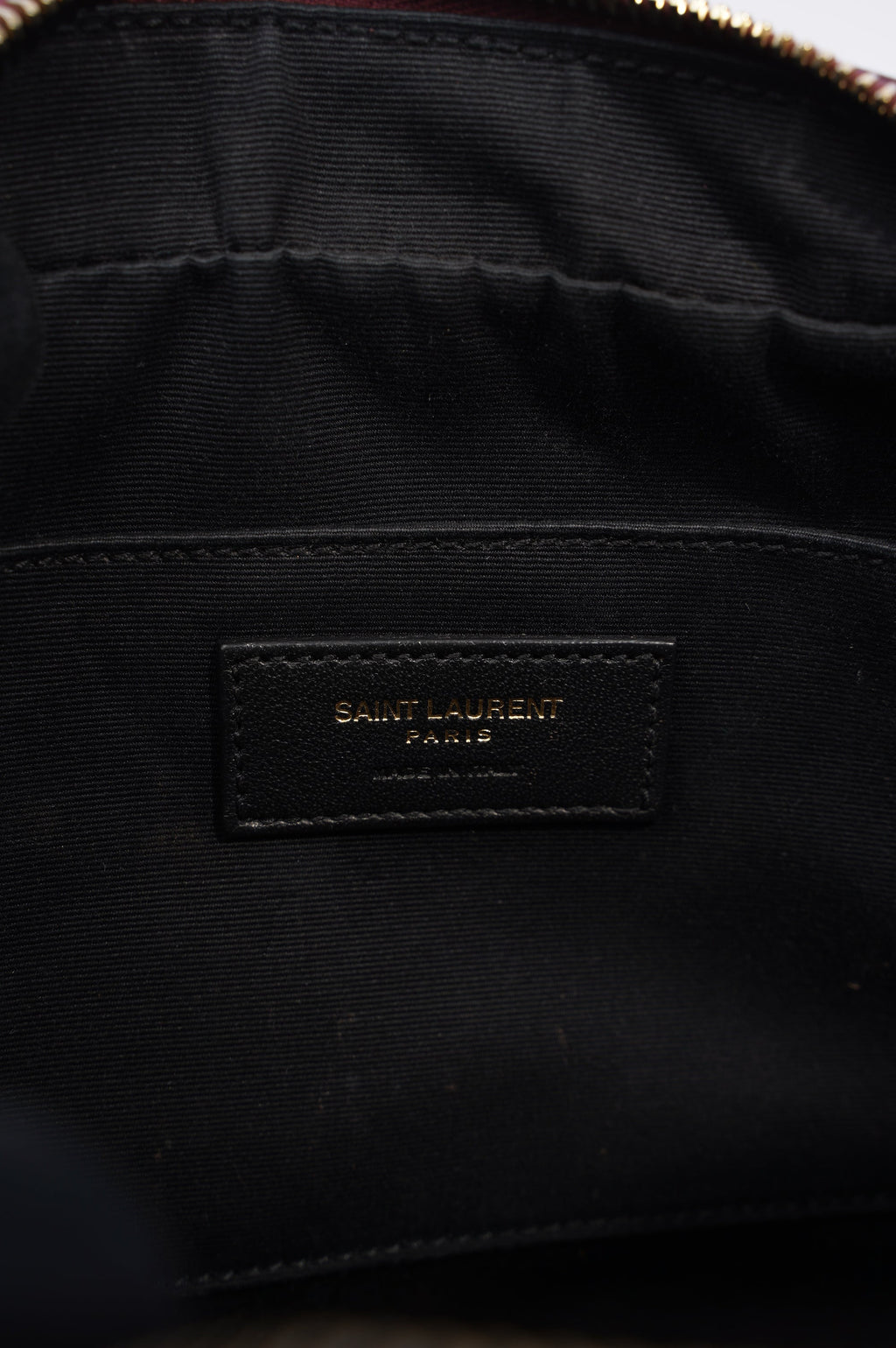 Saint Laurent Womens Lou Camera Bag Burgundy
