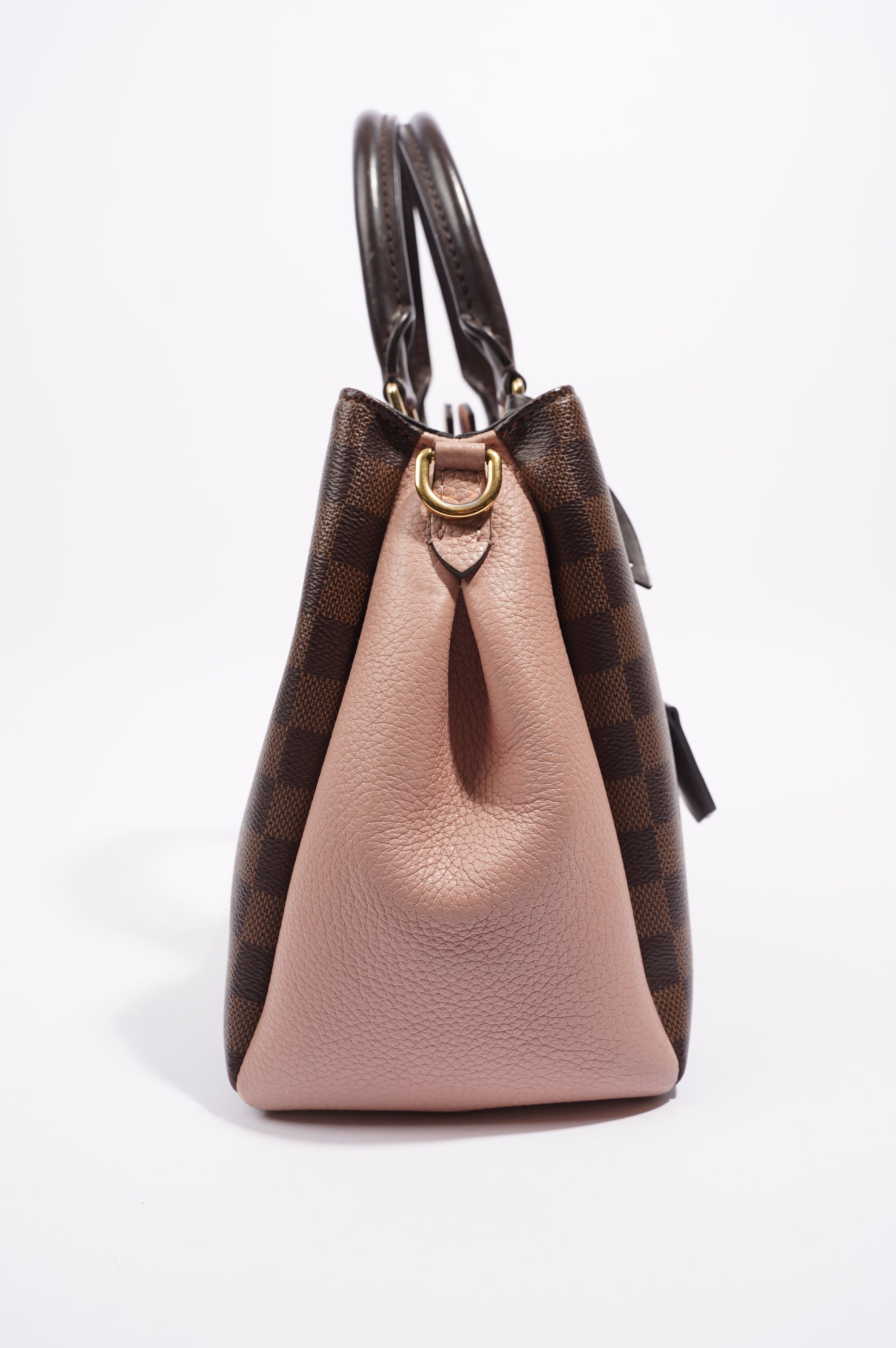 Louis Vuitton Womens Brittany Handbag Damier Ebene / Rose
