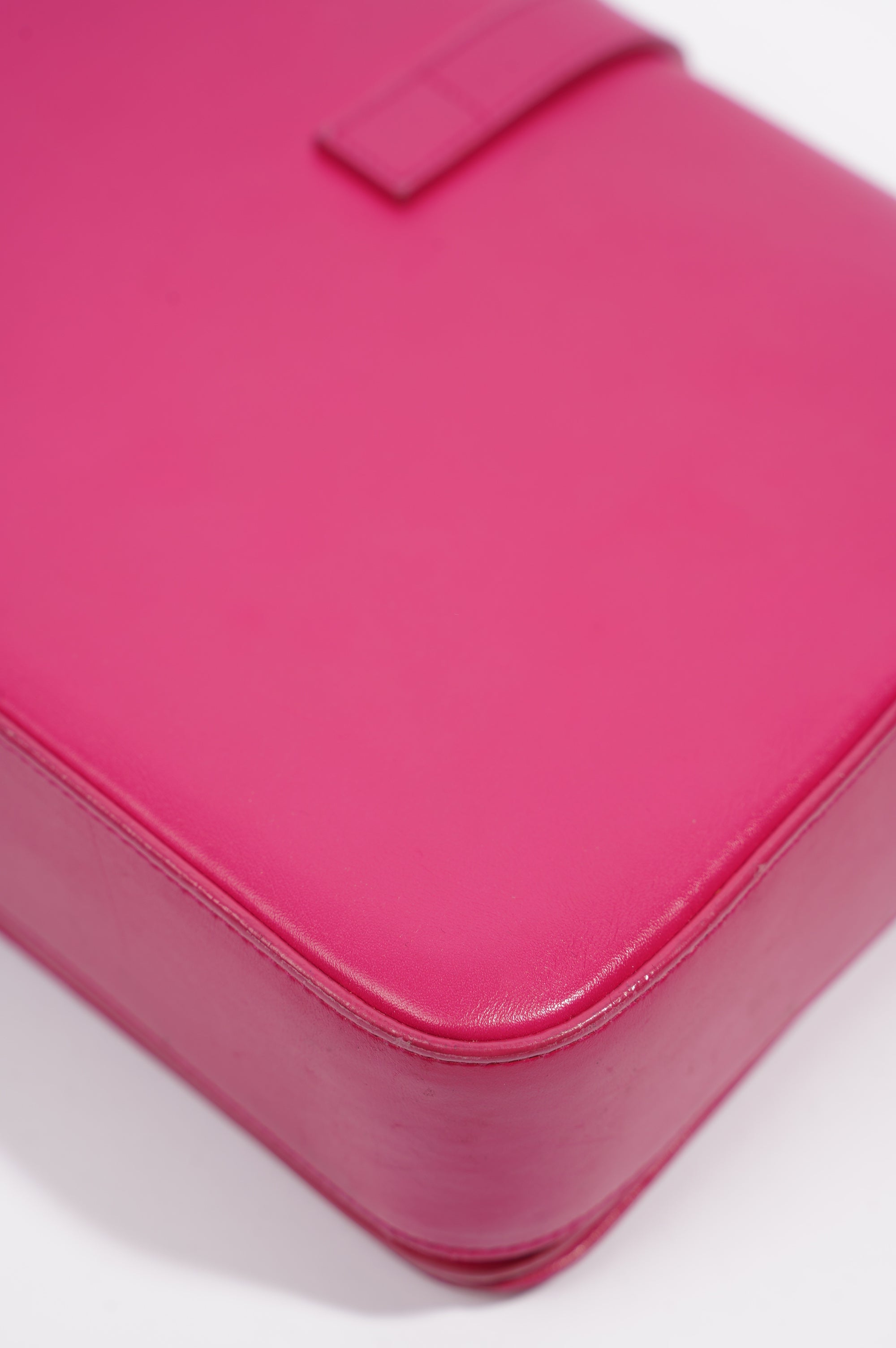 Saint Laurent Womens Universite Bag Pink / Gold