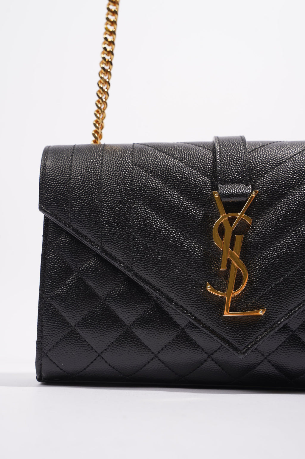 Saint Laurent Envelope Bag Black Small