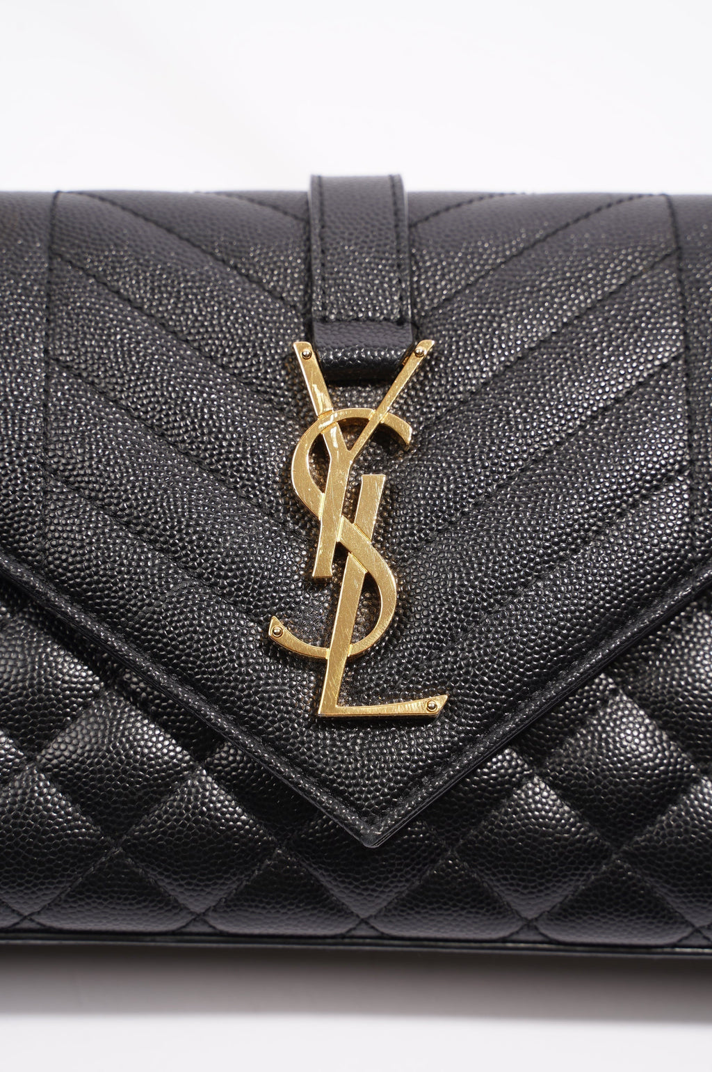 Saint Laurent Envelope Bag Black Small