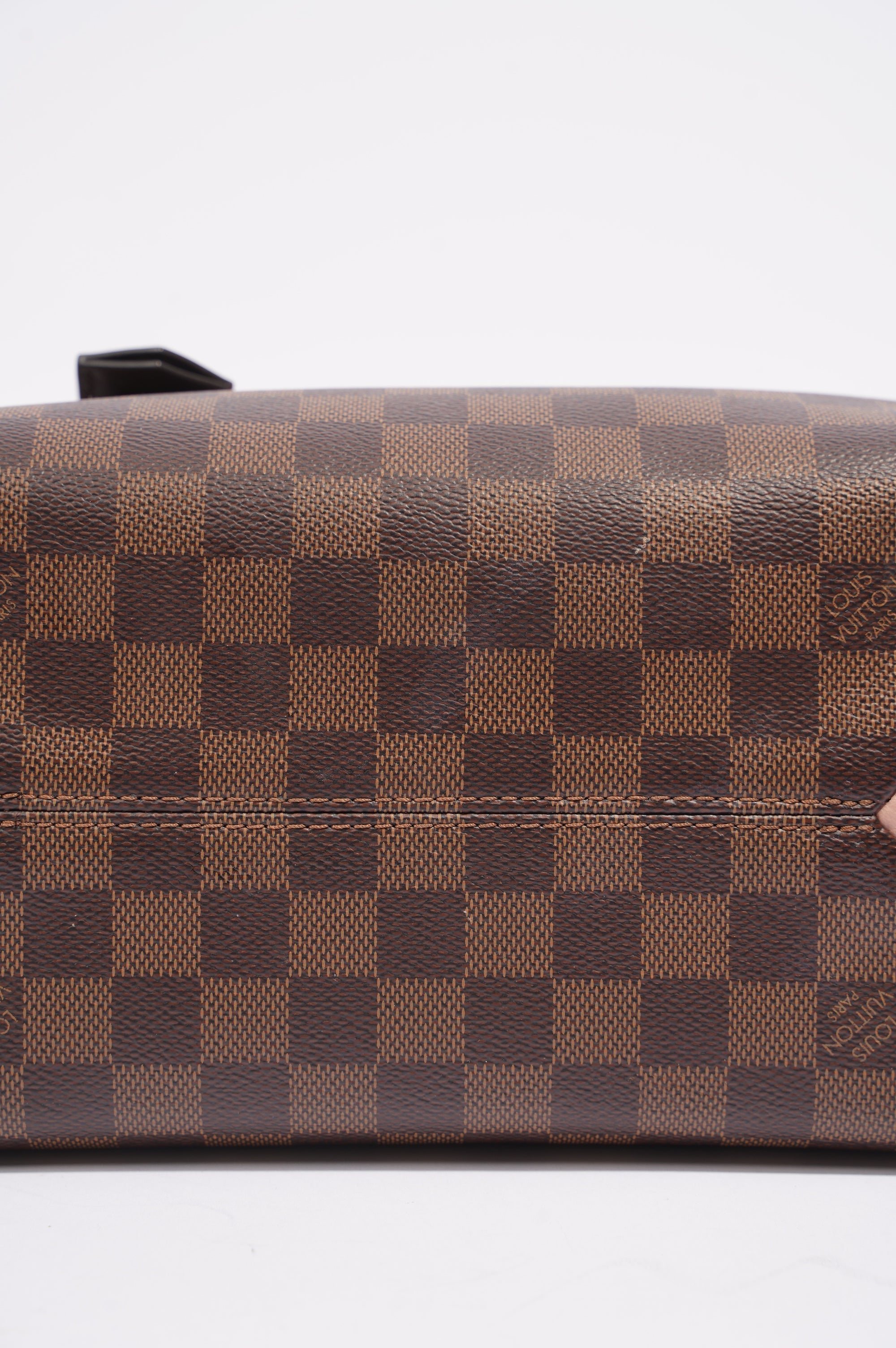 Louis Vuitton Womens Brittany Handbag Damier Ebene / Rose