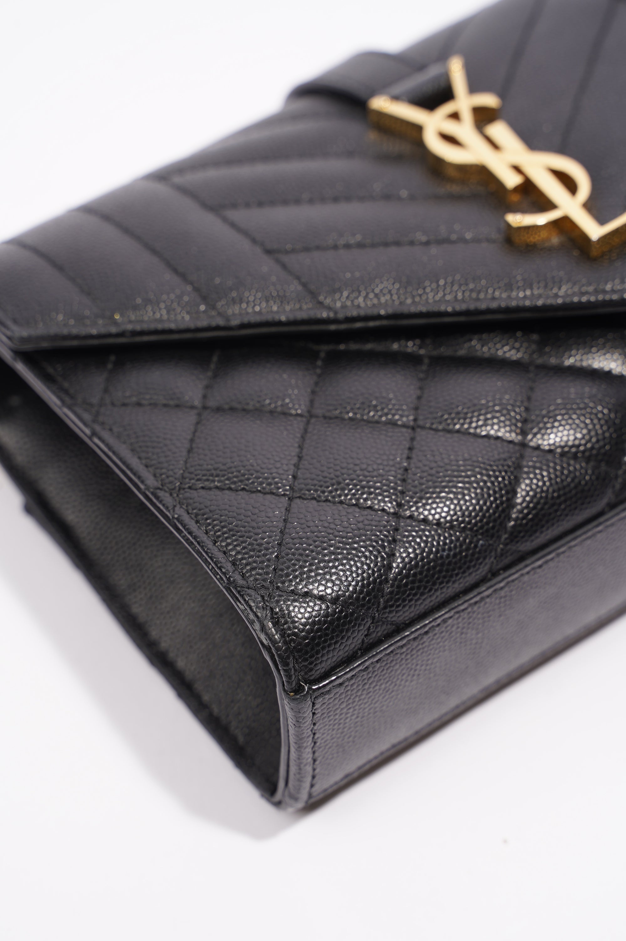 Saint Laurent Envelope Bag Black Small
