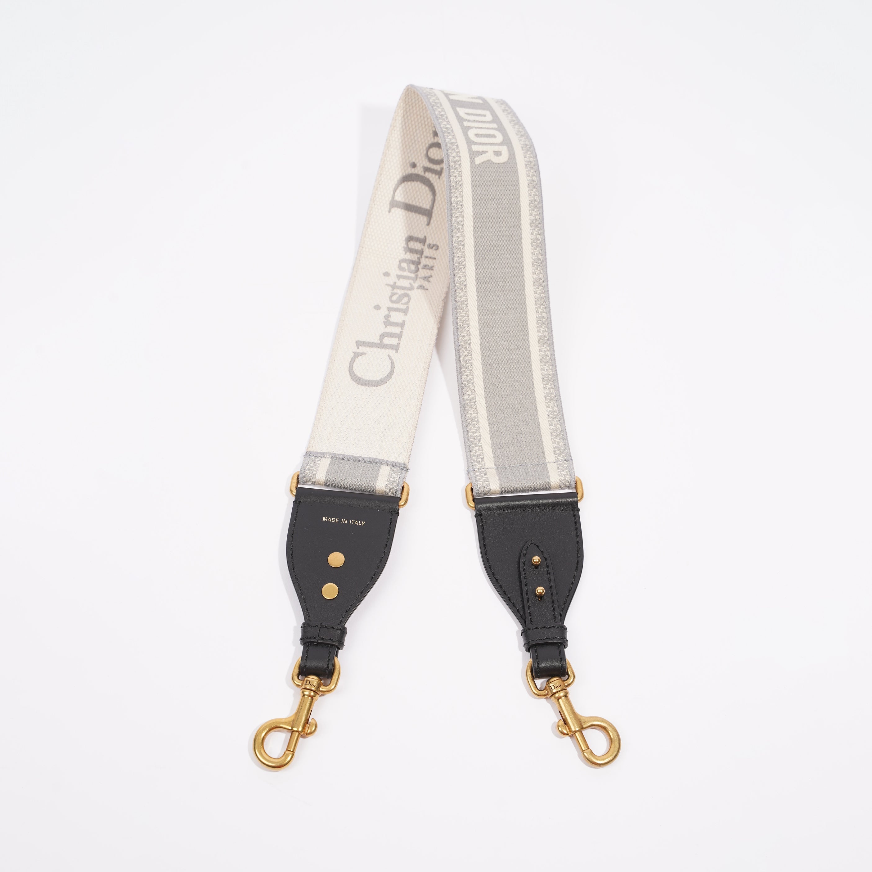 Christian Dior Womens Strap Grey