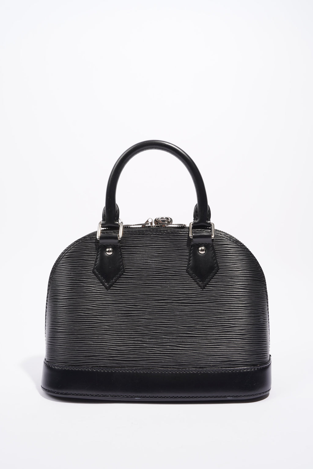 Louis Vuitton Womens Alma Black Epi Leather BB