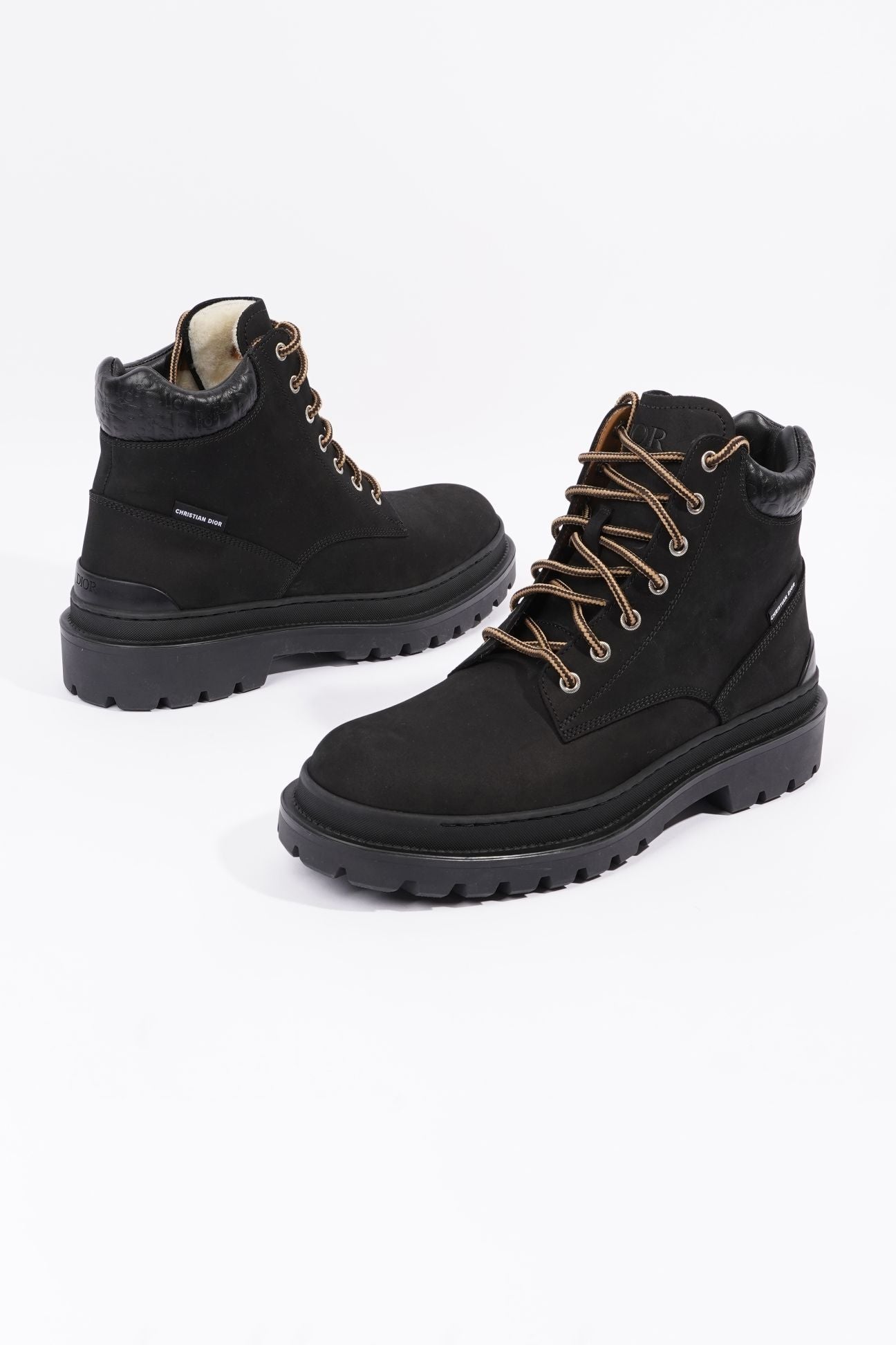 Christian Dior Mens Explorer Boots Black EU 41 / UK 7