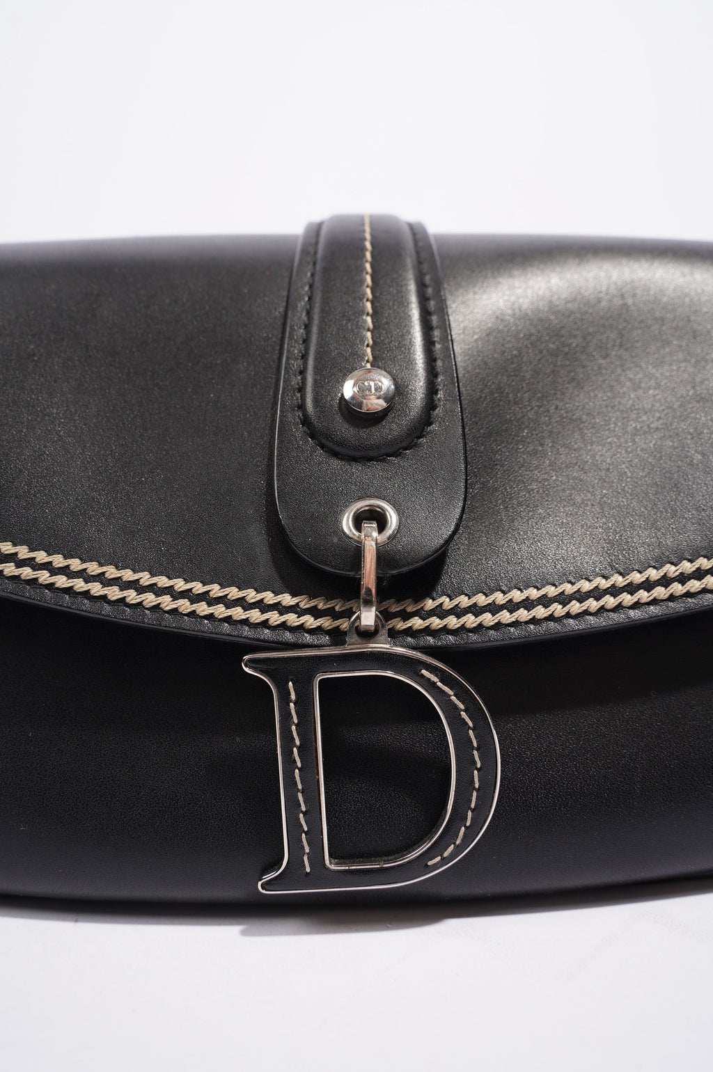 Christian Dior Womens Shoulder Bag Black