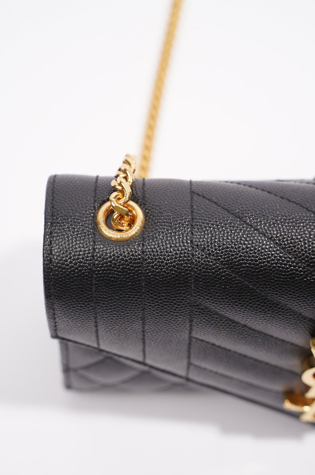 Saint Laurent Envelope Bag Black Small