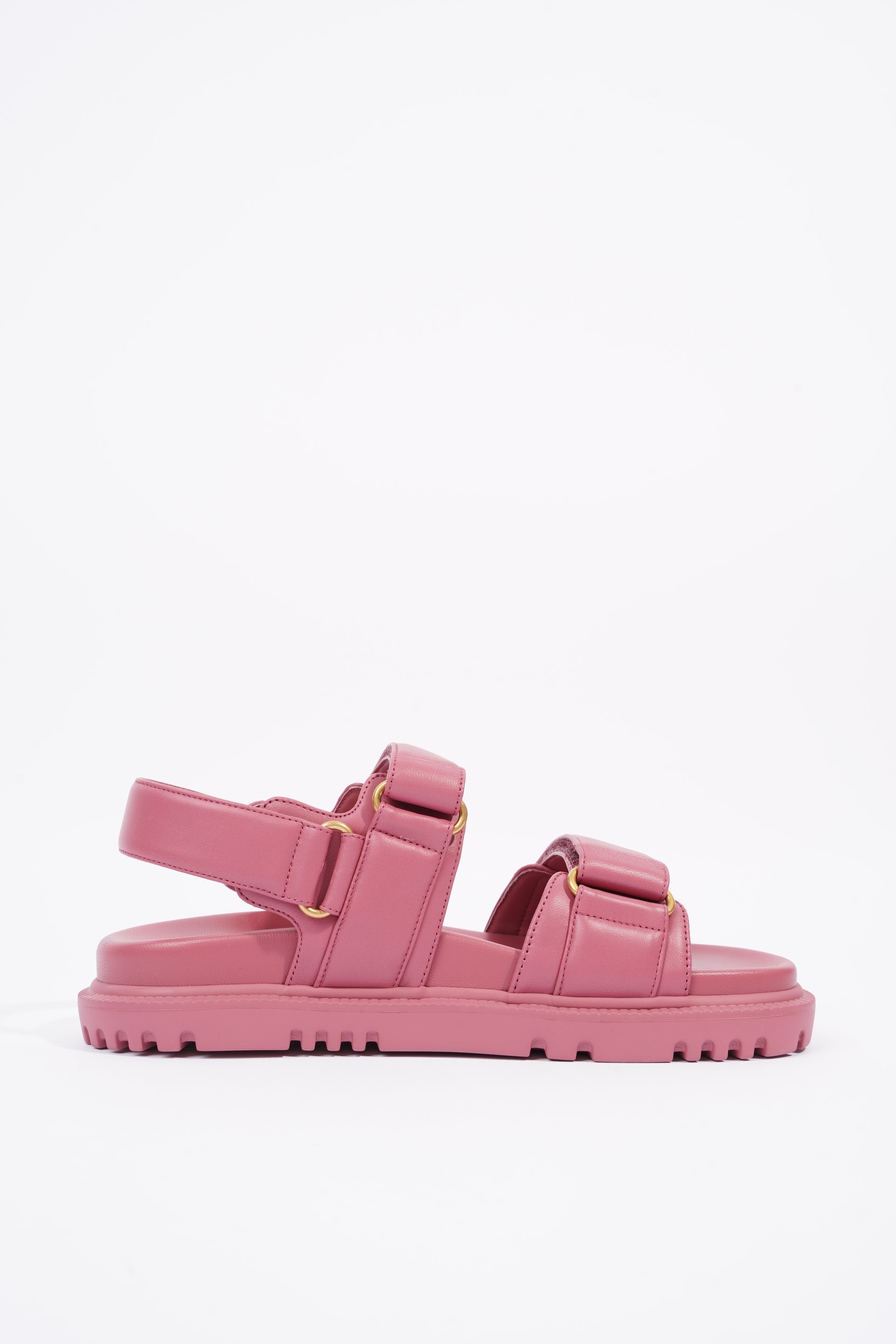Christian Dior Womens Dioract Sandals Pink EU 35 / UK 2