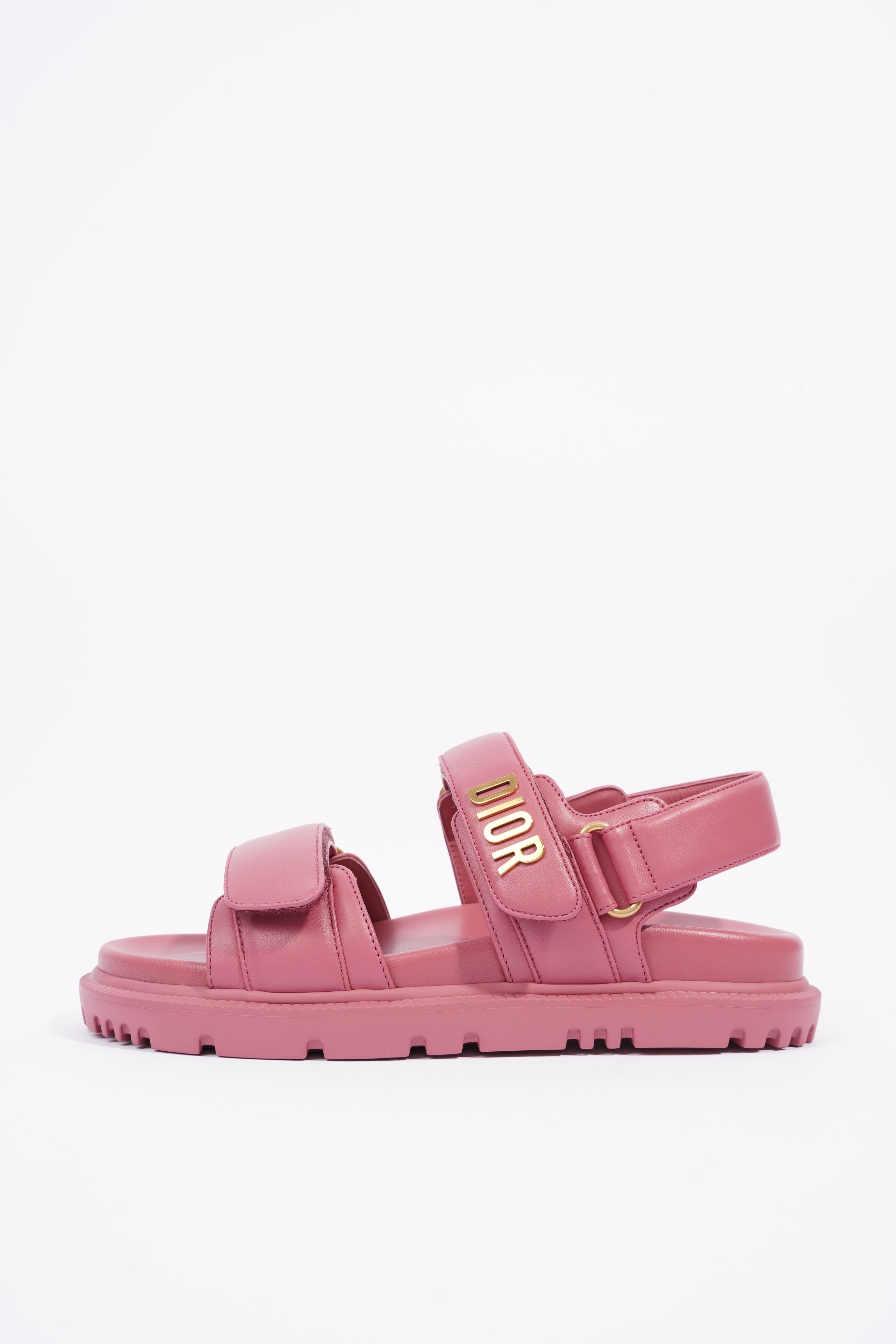 Christian Dior Womens Dioract Sandals Pink EU 35 / UK 2
