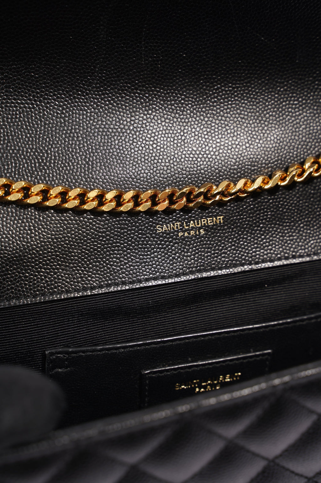 Saint Laurent Envelope Bag Black Small