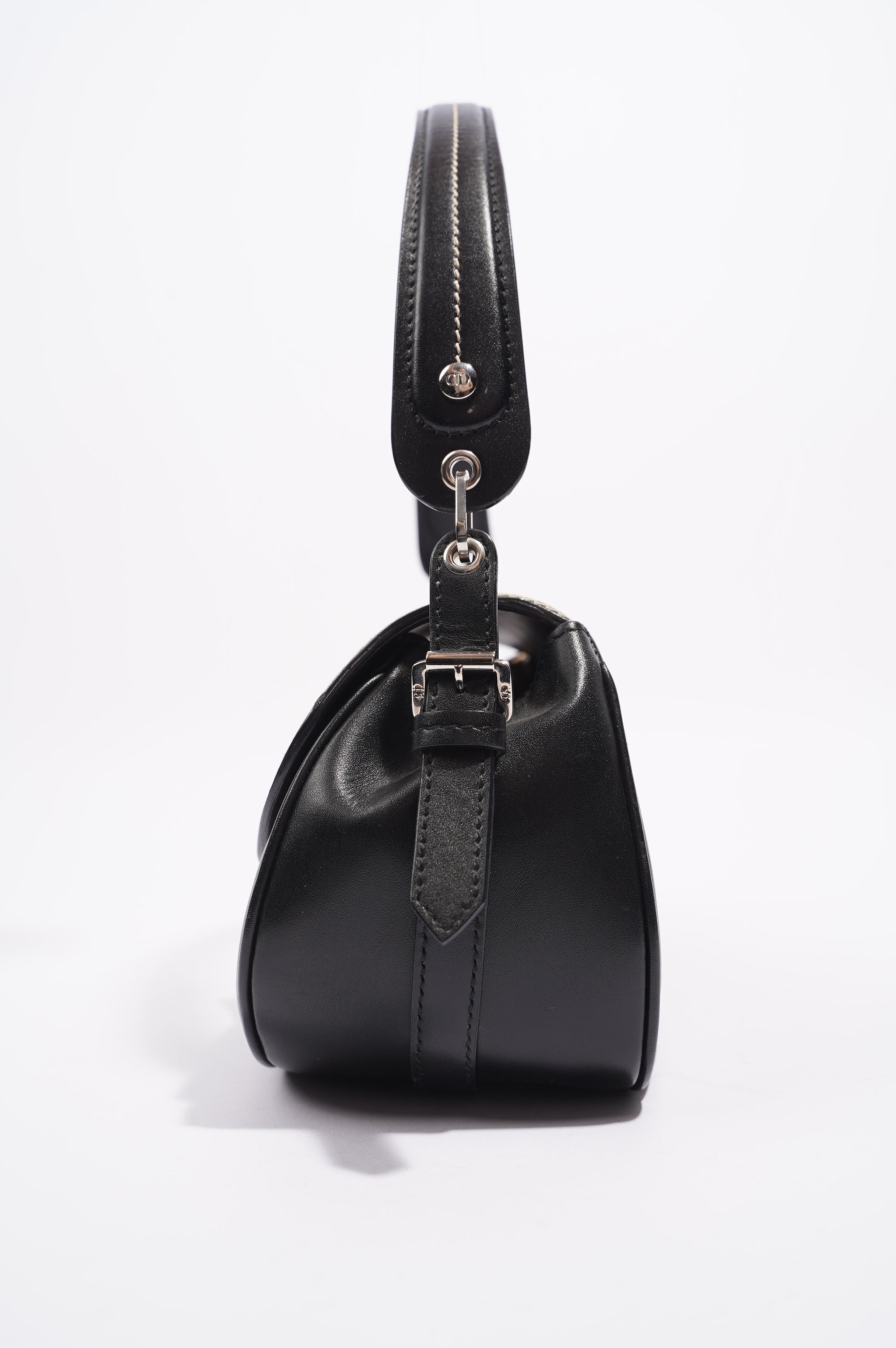 Christian Dior Womens Shoulder Bag Black