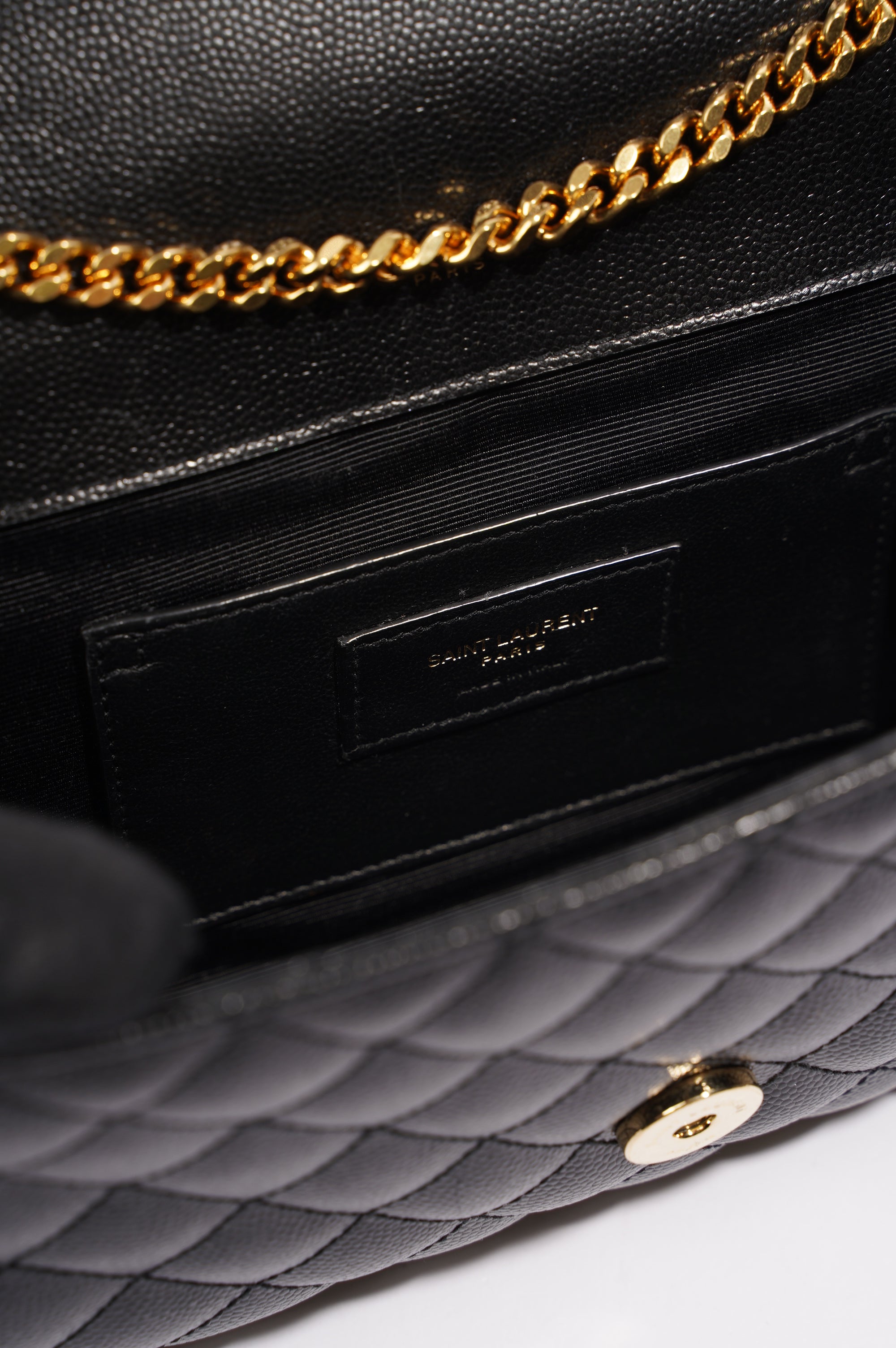 Saint Laurent Envelope Bag Black Small