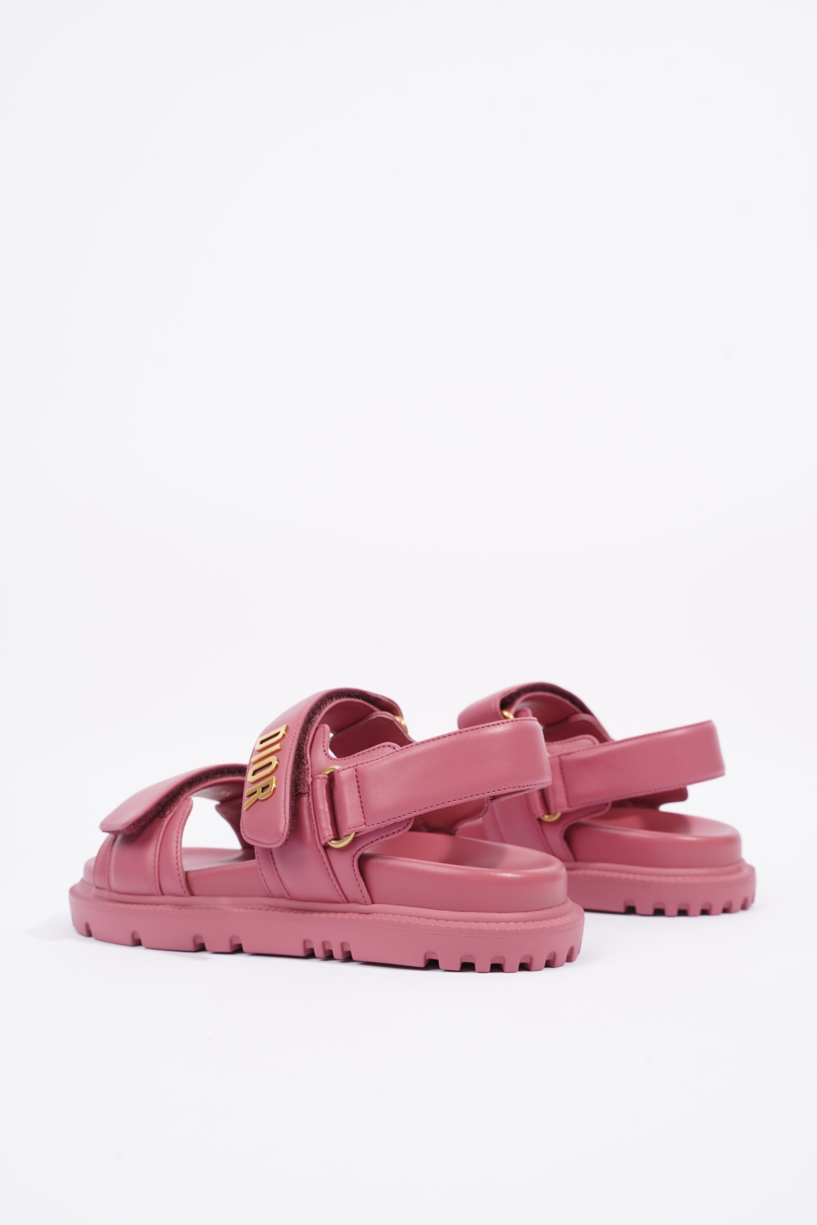 Christian Dior Womens Dioract Sandals Pink EU 35 / UK 2